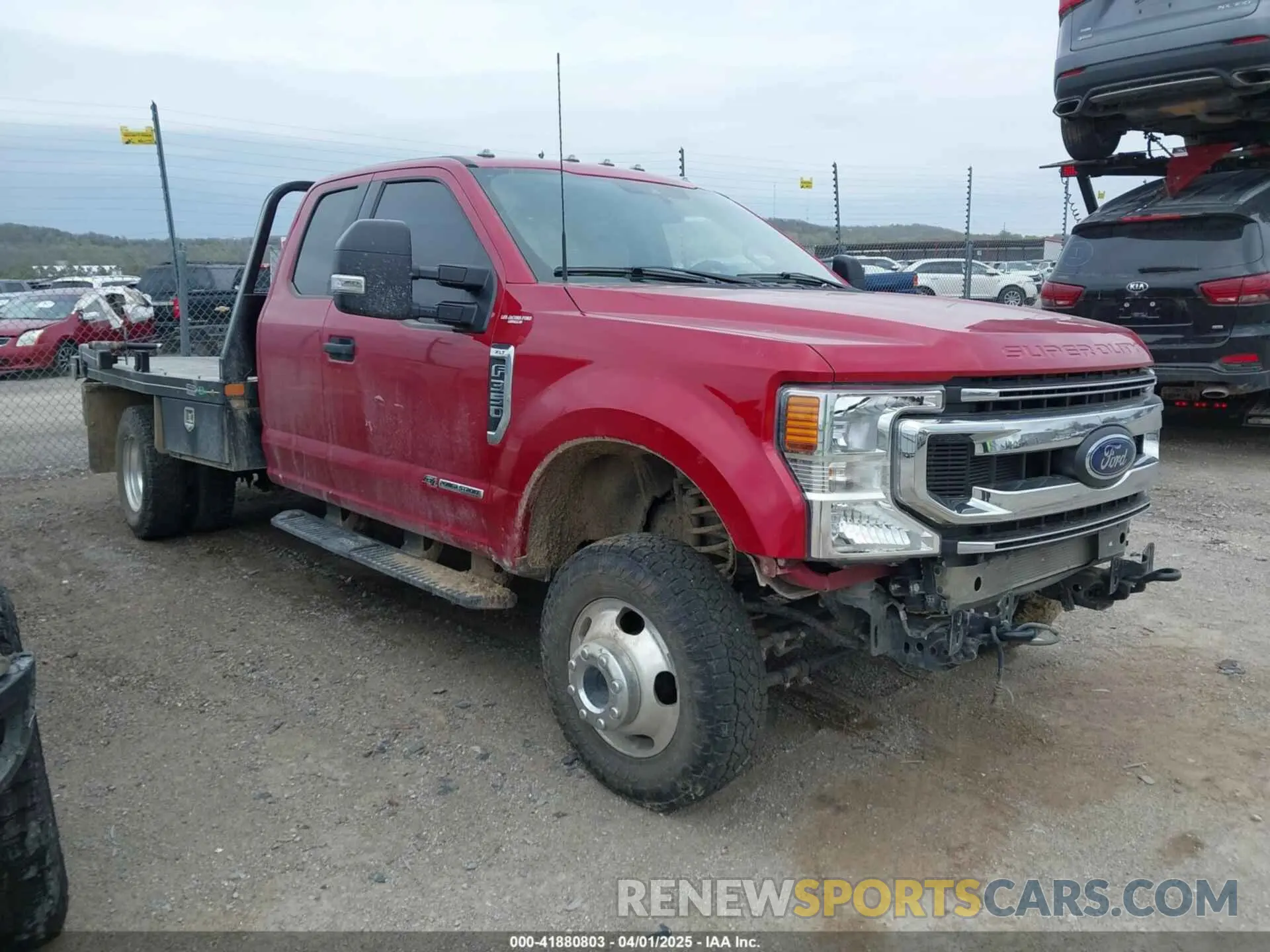 1 Фотография поврежденного автомобиля 1FD8X3HT4NEF46451 FORD F-350 CHASSIS 2022