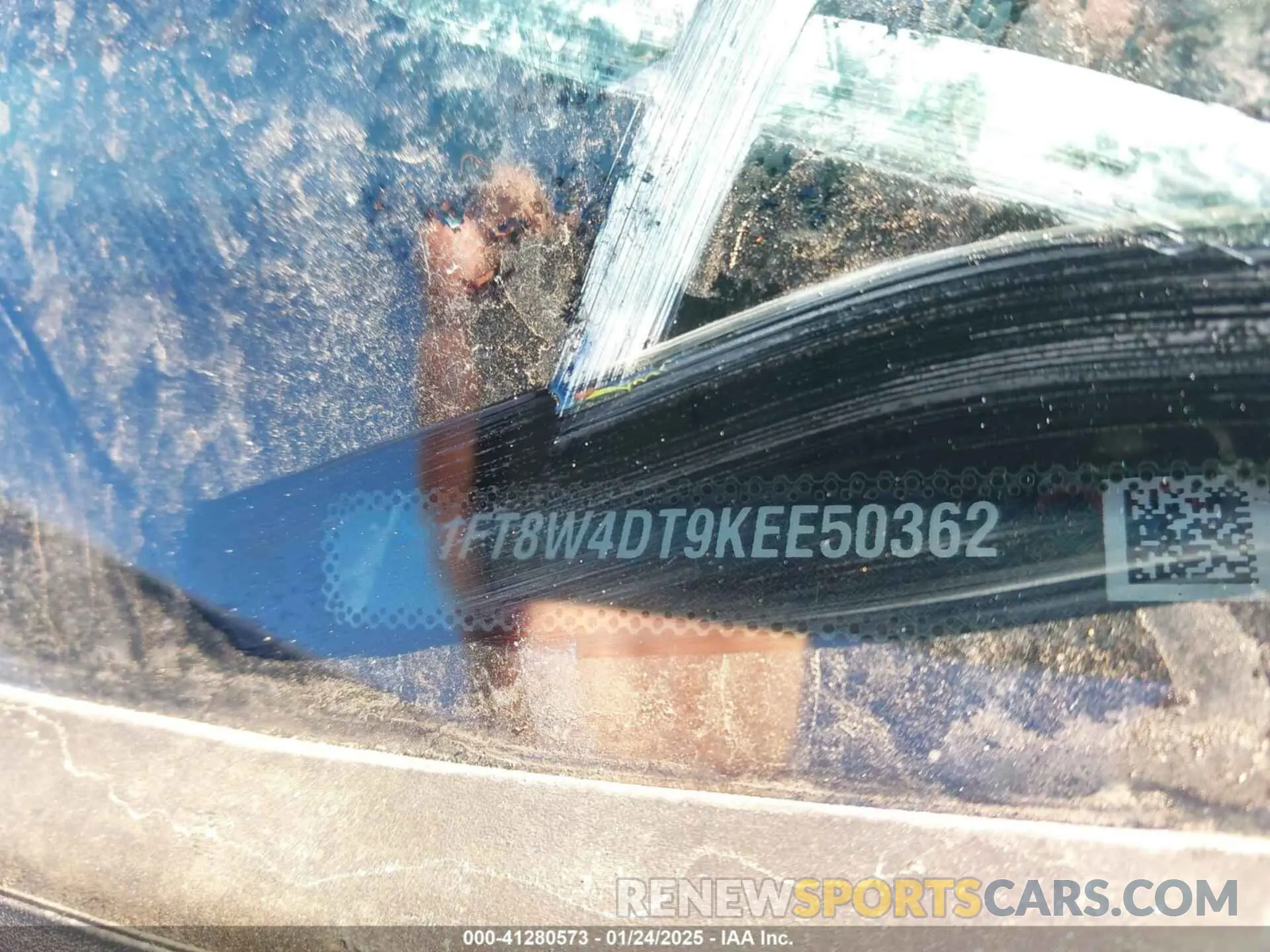 8 Фотография поврежденного автомобиля 1FT8W4DT9KEE50362 FORD F-450 2019