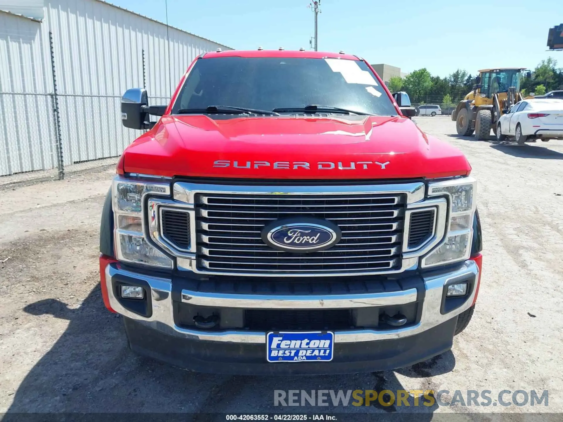 13 Photograph of a damaged car 1FT8W4CT8LEC09427 FORD F-450 2020