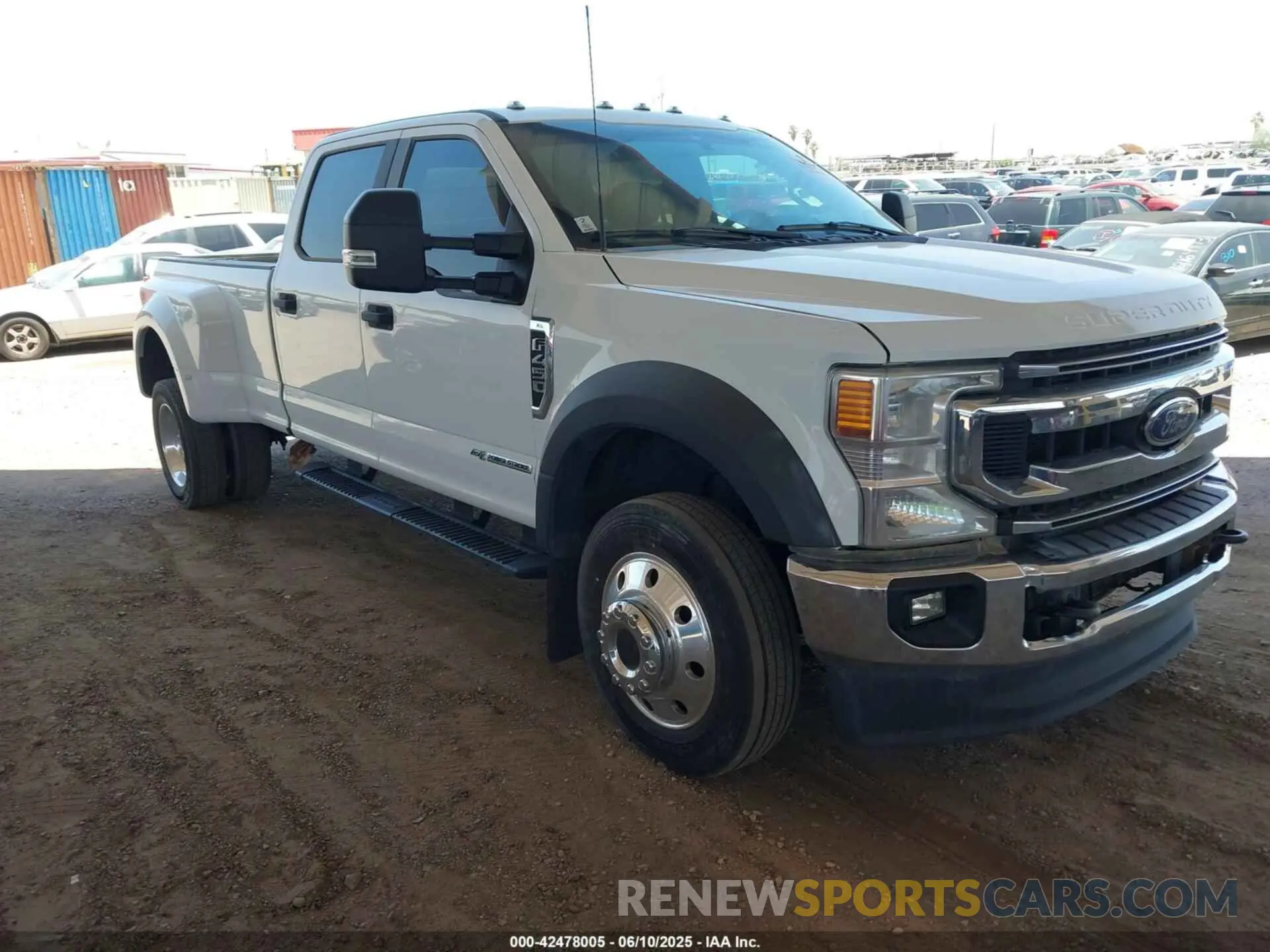 1 Photograph of a damaged car 1FT8W4DT5NED54801 FORD F-450 2022