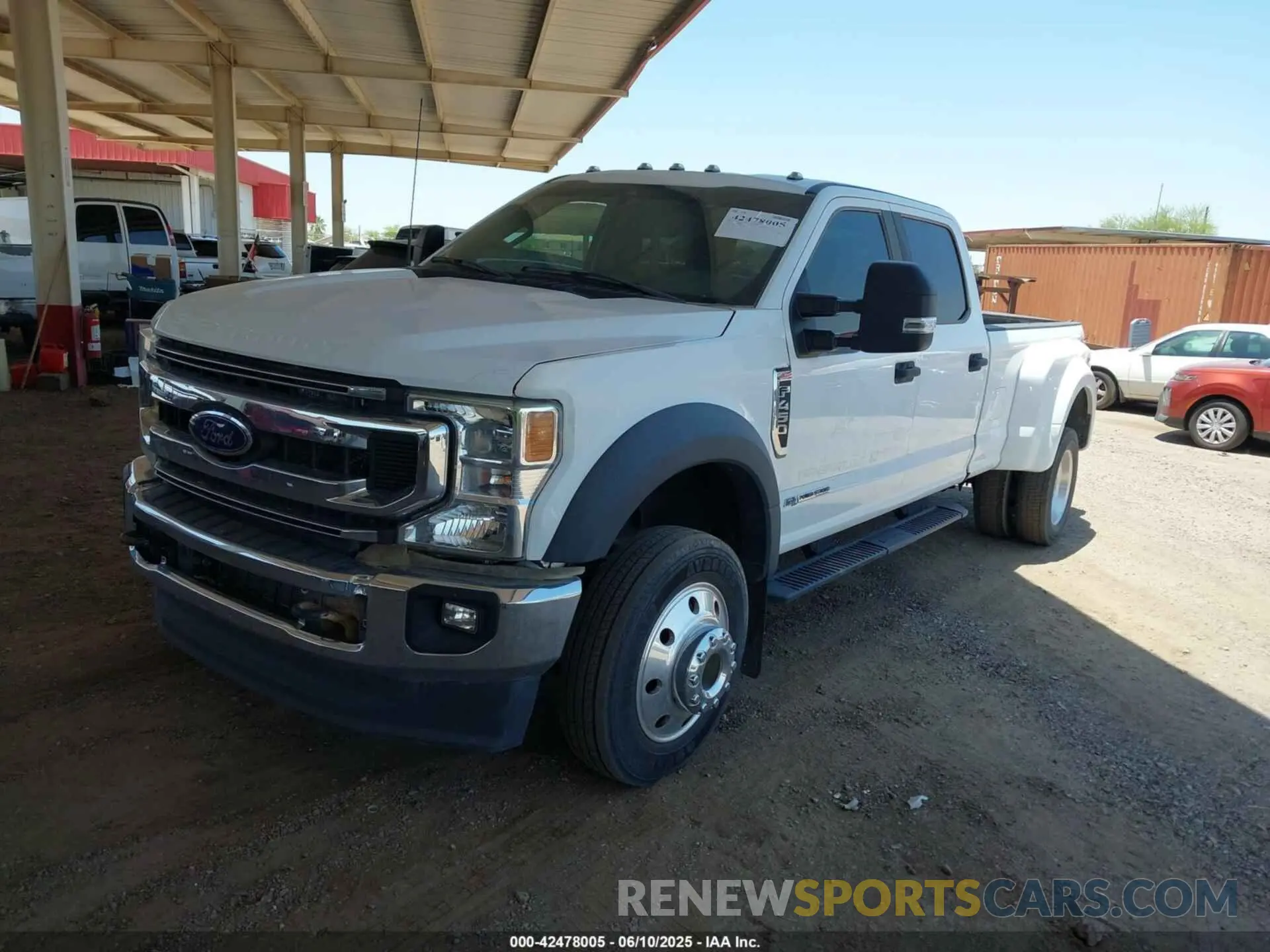 2 Photograph of a damaged car 1FT8W4DT5NED54801 FORD F-450 2022