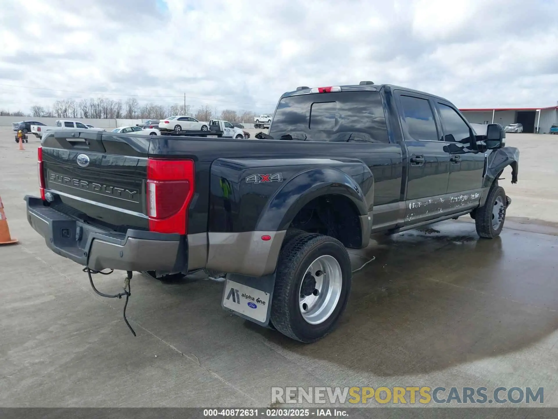 4 Фотография поврежденного автомобиля 1FT8W4DT6NEG12081 FORD F-450 2022