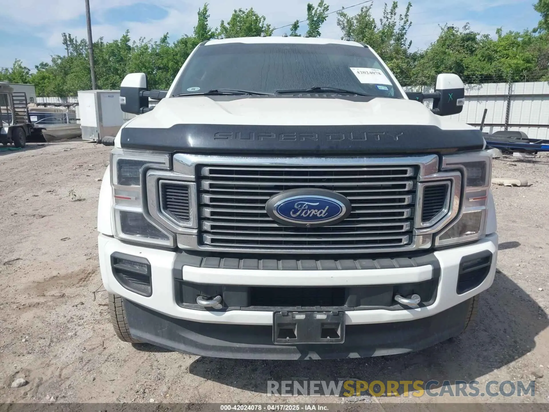 12 Photograph of a damaged car 1FT8W4DT8NED31741 FORD F-450 2022