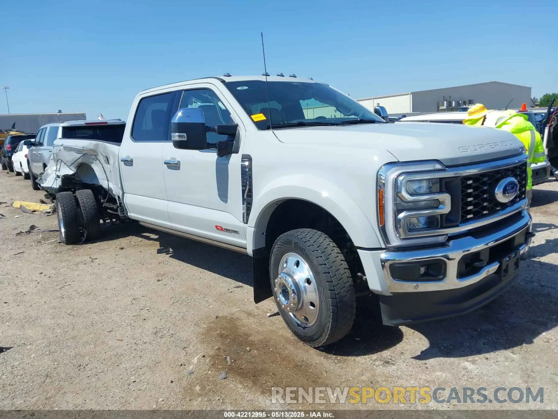 1 Photograph of a damaged car 1FT8W4DM0SEC38295 FORD F-450 2025