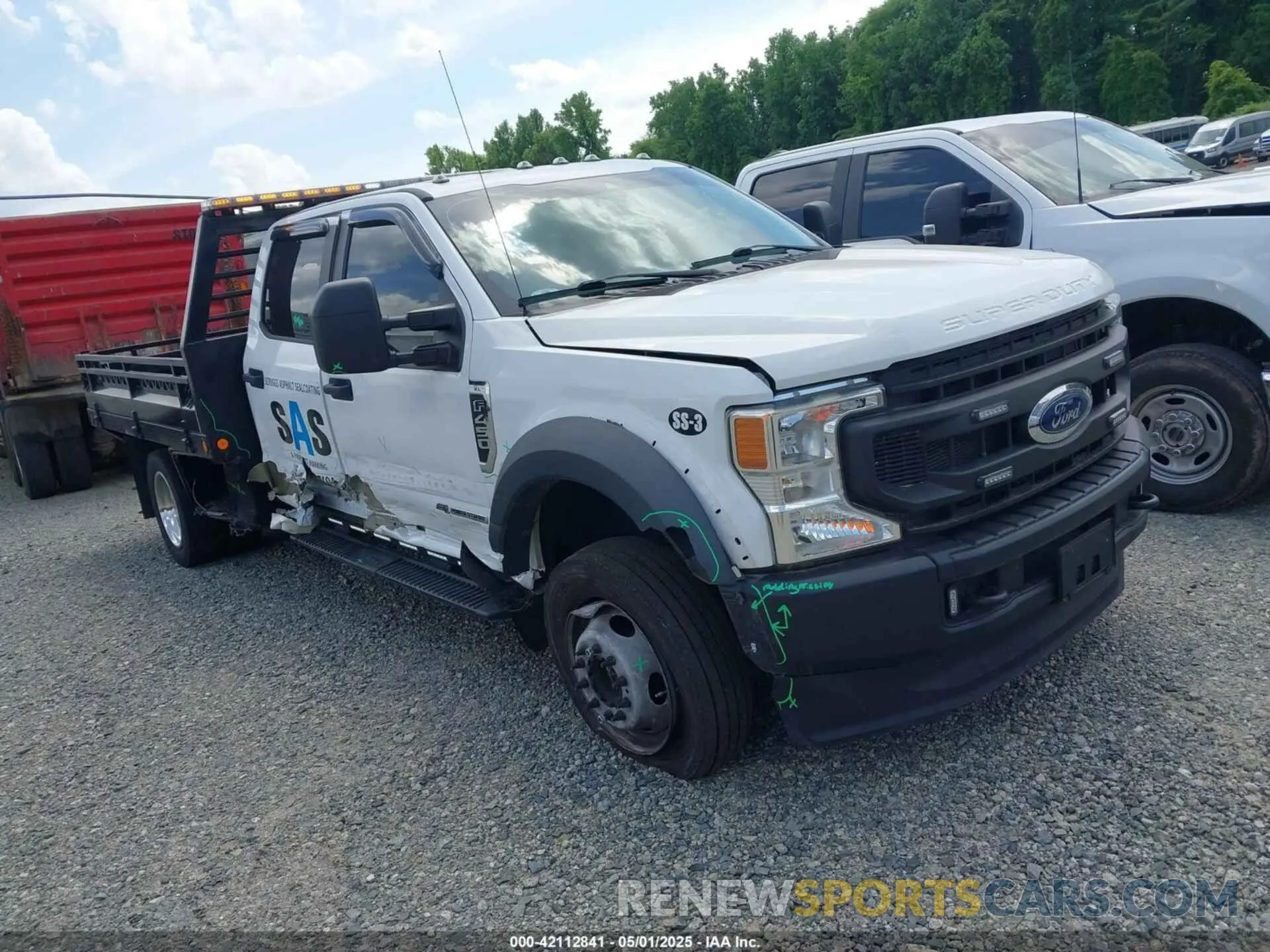 1 Photograph of a damaged car 1FD0W4HT5MEC67630 FORD F-450 CHASSIS 2021