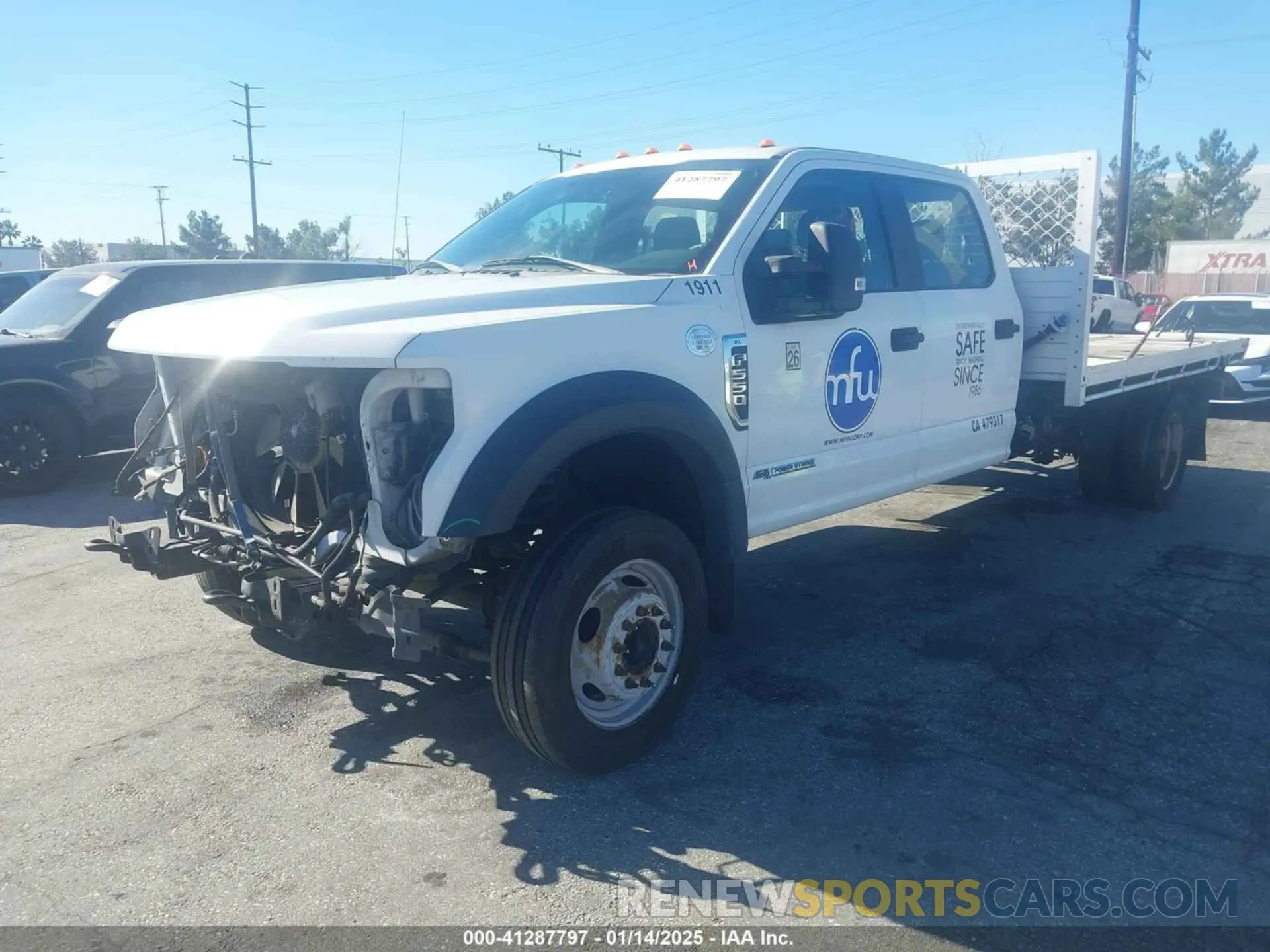 2 Фотография поврежденного автомобиля 1FD0W5GT5KEC14091 FORD F-550 CHASSIS 2019