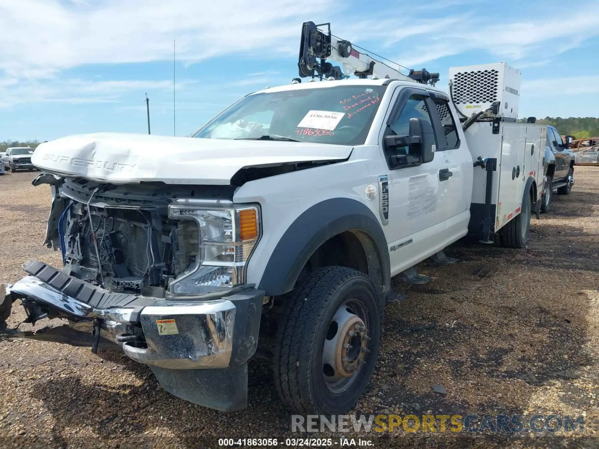 2 Фотография поврежденного автомобиля 1FD0X5HT6LED95988 FORD F-550 CHASSIS 2020