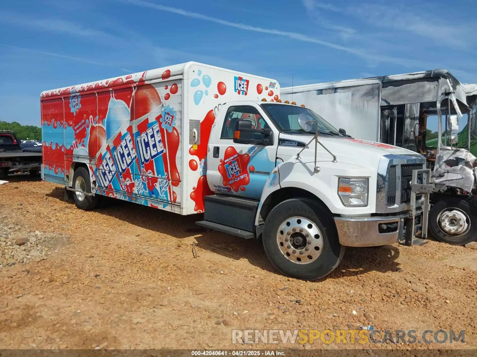 1 Photograph of a damaged car 1FDWF6DC4KDF08219 FORD F-650 DIESEL 2019