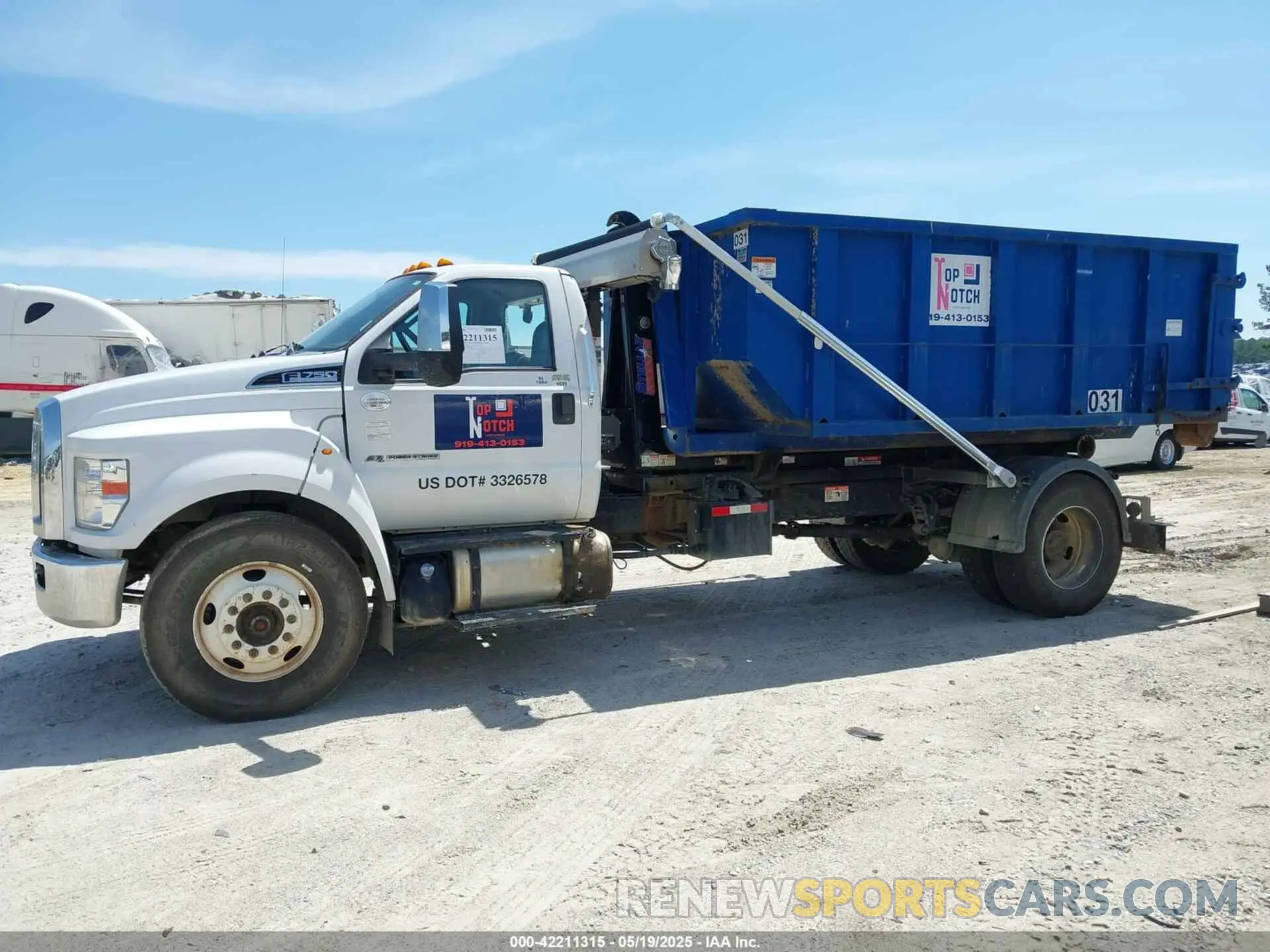 18 Фотография поврежденного автомобиля 1FDWF7DEHMDF00585 FORD F-750 DIESEL 2021