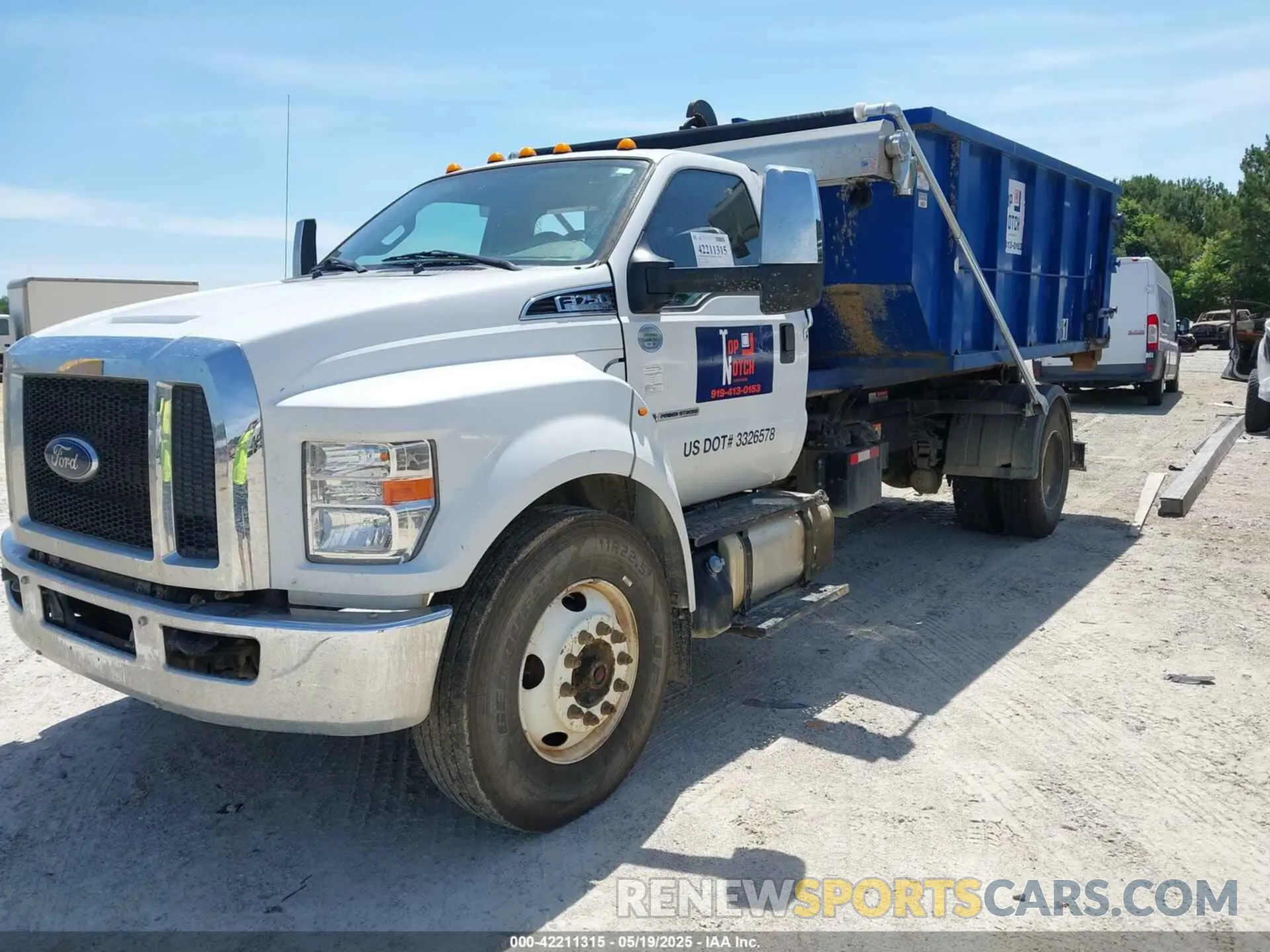 2 Фотография поврежденного автомобиля 1FDWF7DEHMDF00585 FORD F-750 DIESEL 2021