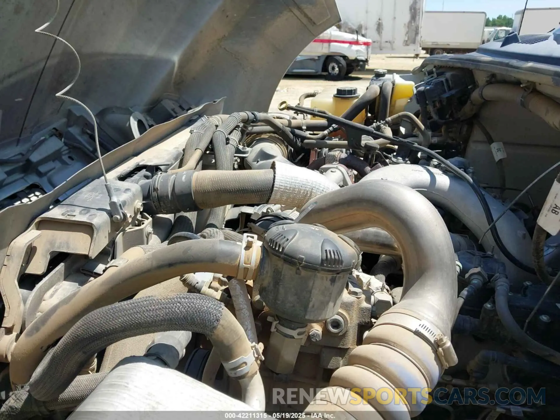 9 Фотография поврежденного автомобиля 1FDWF7DEHMDF00585 FORD F-750 DIESEL 2021