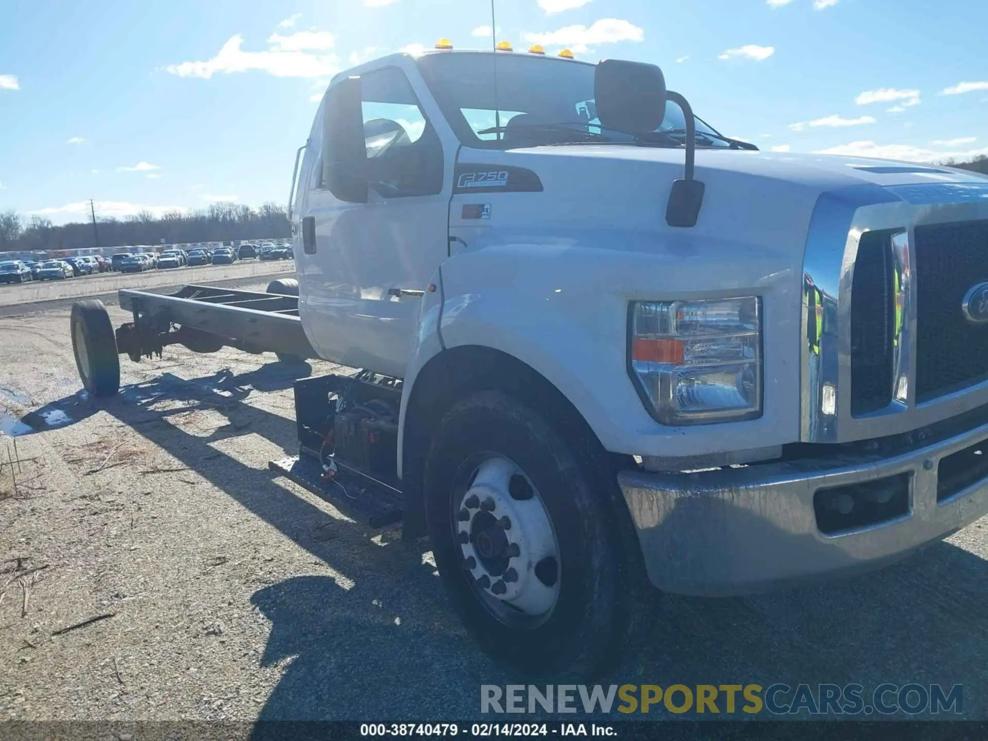 1 Photograph of a damaged car 1FDNF7DE8NDF10742 FORD F-750 DIESEL 2022