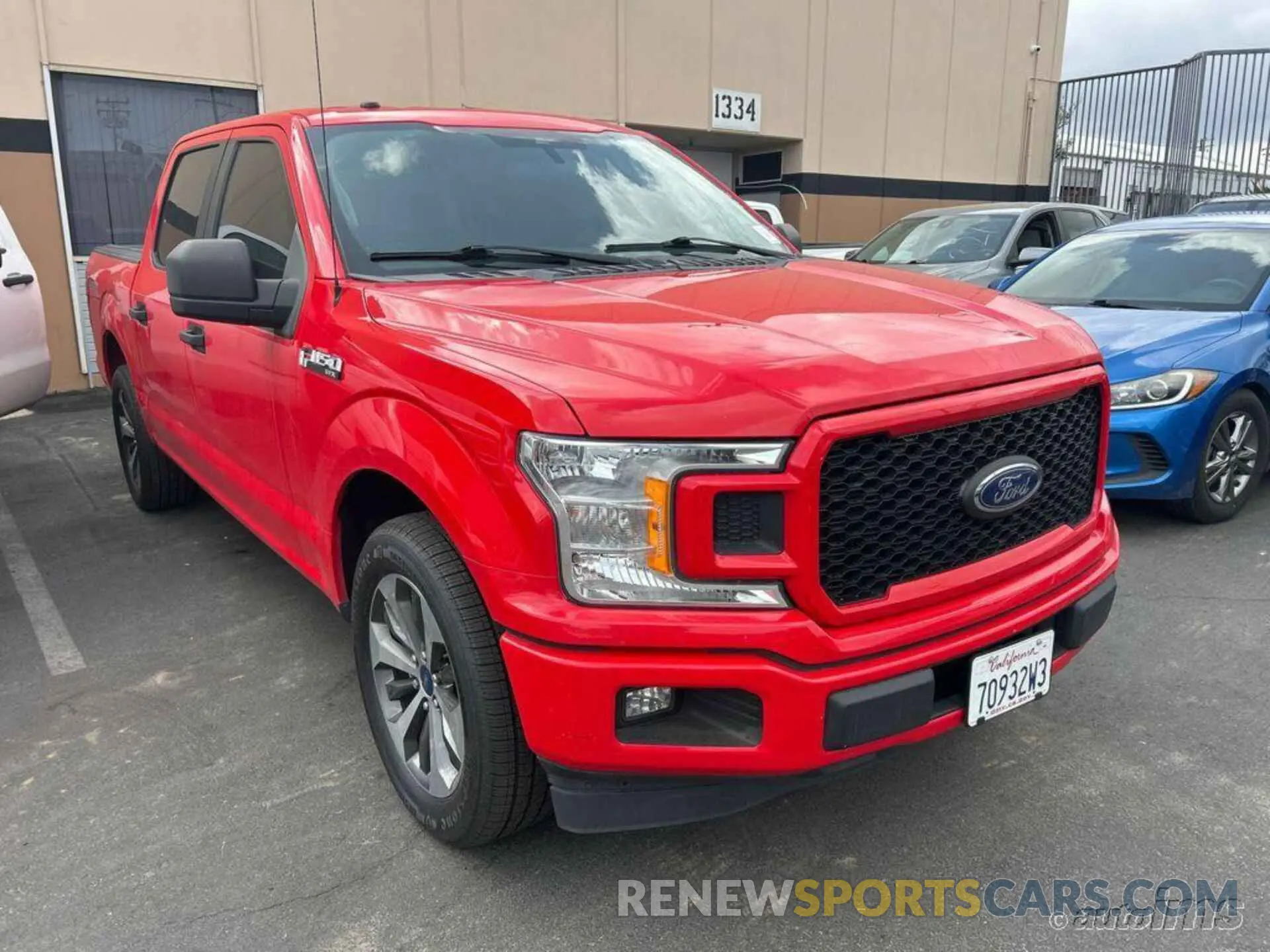 4 Фотография поврежденного автомобиля 1FTEW1C48KKF26800 FORD F150 2019