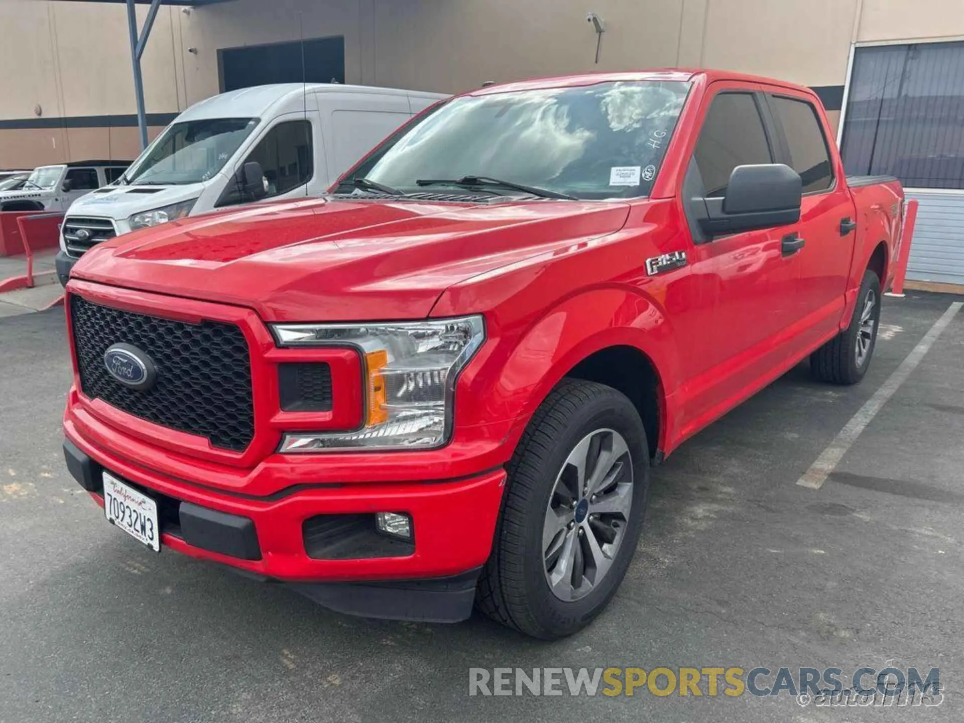 8 Фотография поврежденного автомобиля 1FTEW1C48KKF26800 FORD F150 2019