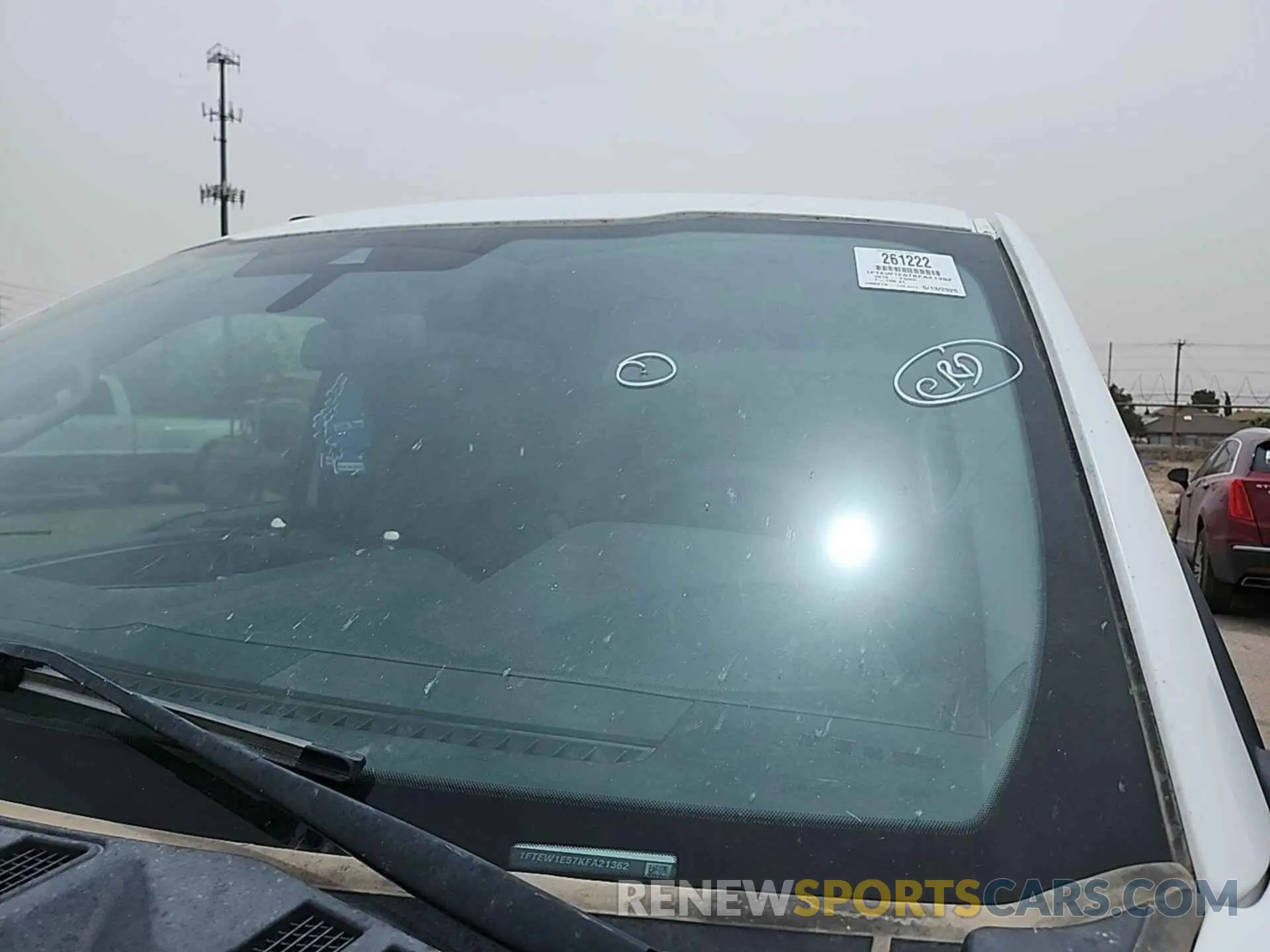 1 Photograph of a damaged car 1FTEW1E57KFA21362 FORD F150 2019
