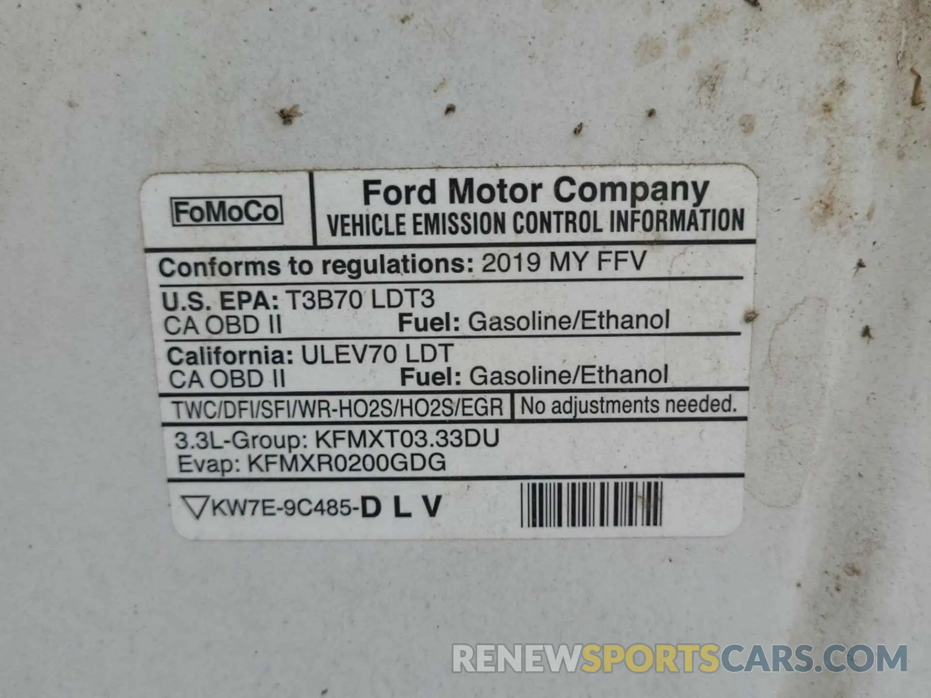 30 Photograph of a damaged car 1FTEX1EB5KKD65329 FORD F150 2019