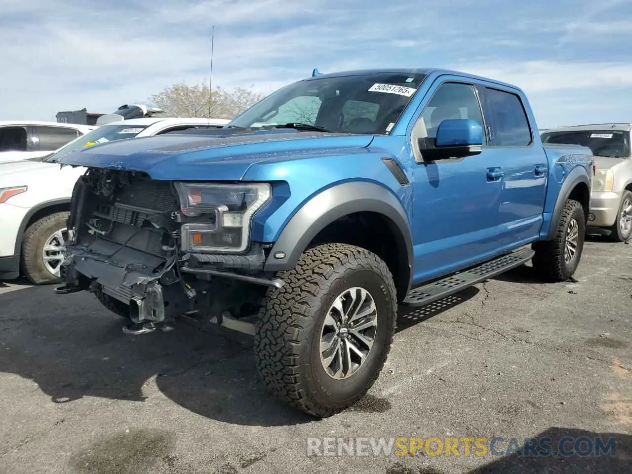 1 Photograph of a damaged car 1FTFW1RG9KFB81341 FORD F150 2019