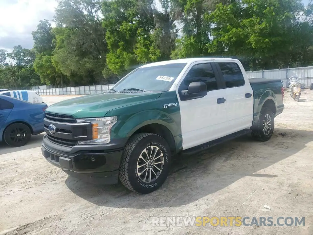 1 Photograph of a damaged car 1FTEW1P47LKD81728 FORD F150 2020
