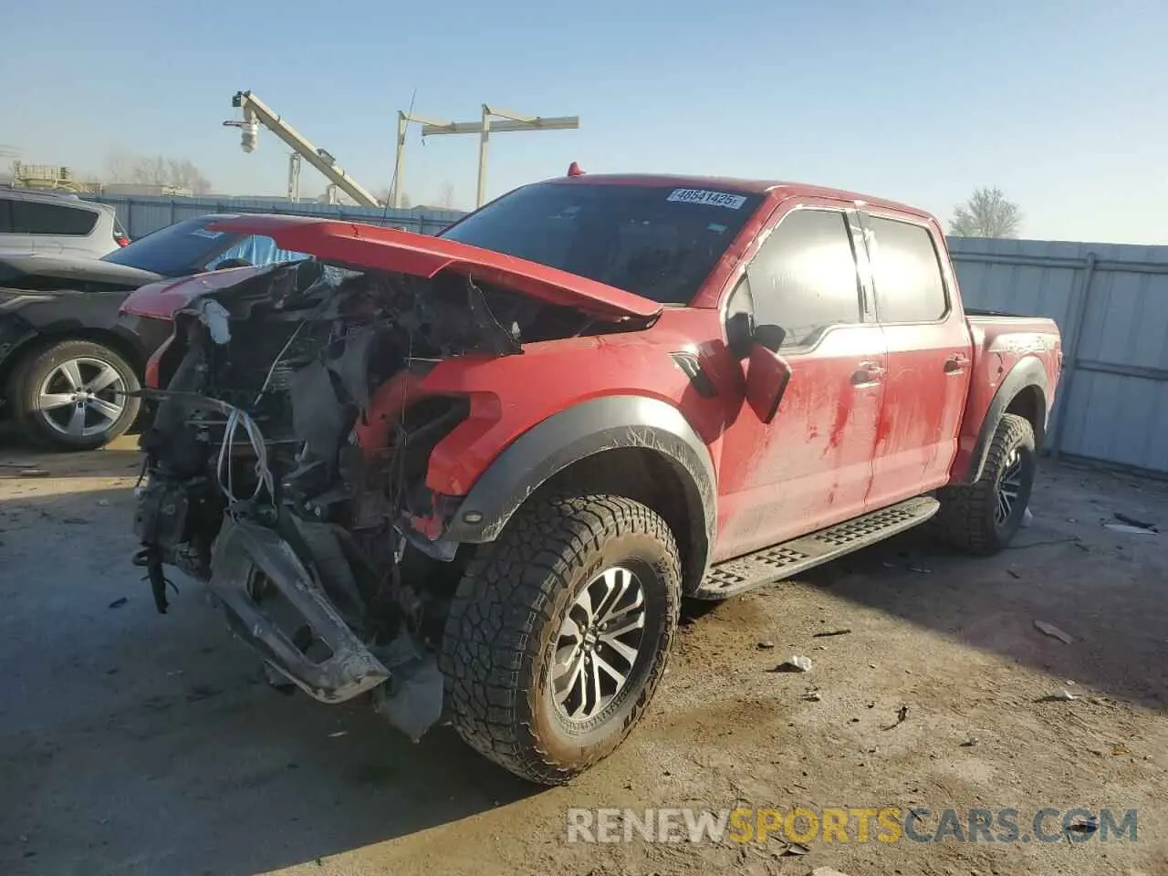 1 Photograph of a damaged car 1FTFW1RG6LFB58147 FORD F150 2020