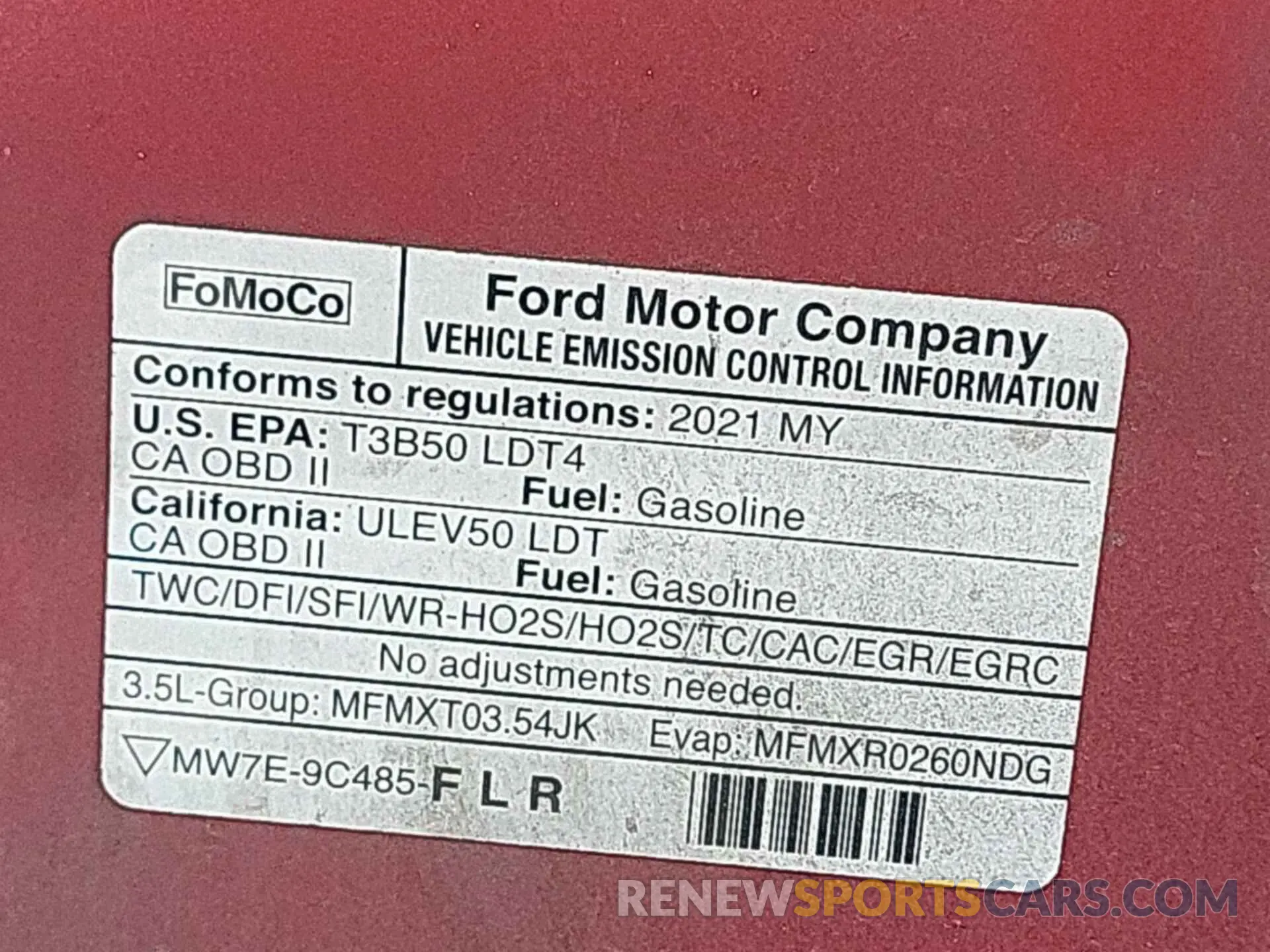 25 Photograph of a damaged car 1FTEW1C87MKE57426 FORD F150 2021