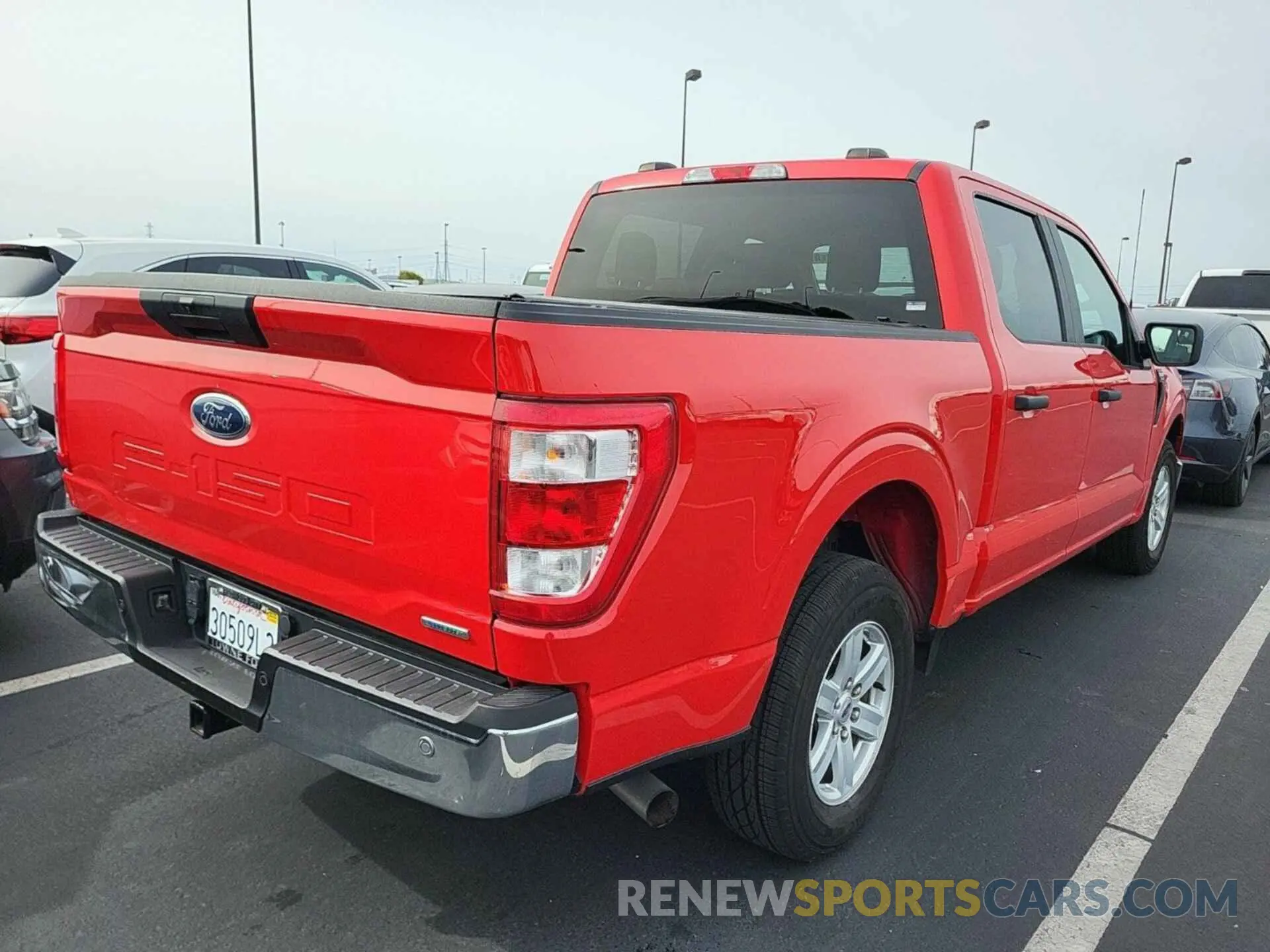 4 Photograph of a damaged car 1FTEW1C87MKE57426 FORD F150 2021