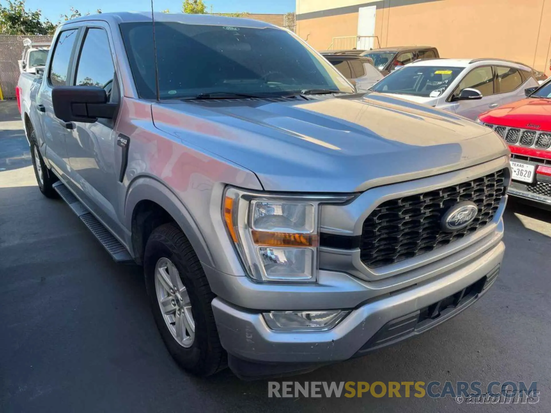 1 Photograph of a damaged car 1FTEW1C8XMFA09240 FORD F150 2021