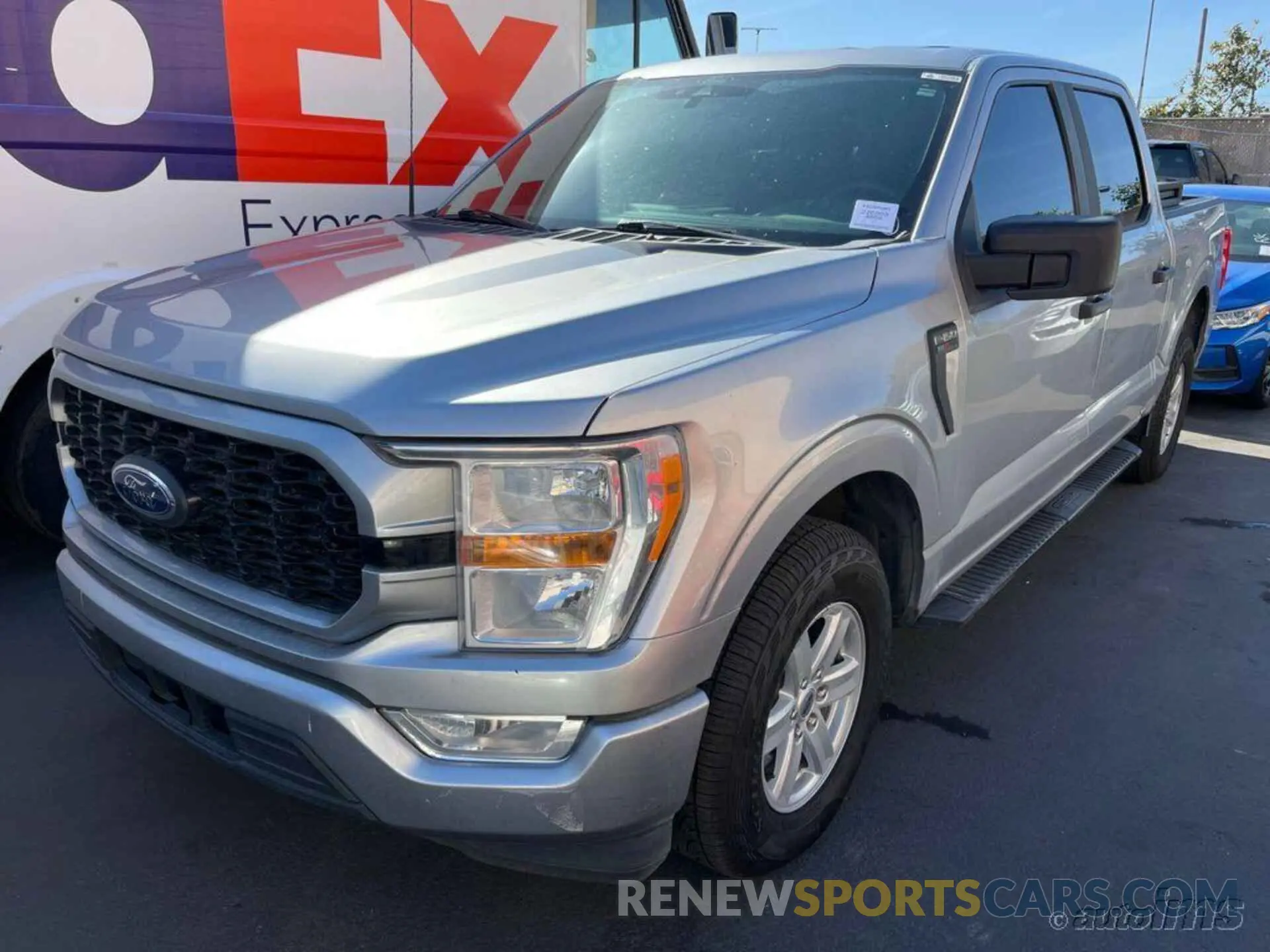 9 Photograph of a damaged car 1FTEW1C8XMFA09240 FORD F150 2021