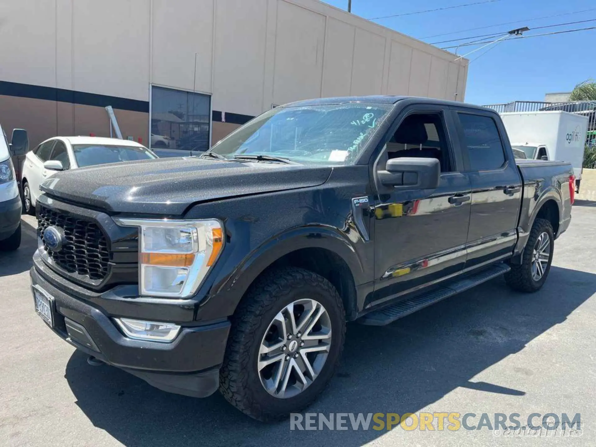 8 Фотография поврежденного автомобиля 1FTEW1EP4MFA52718 FORD F150 2021