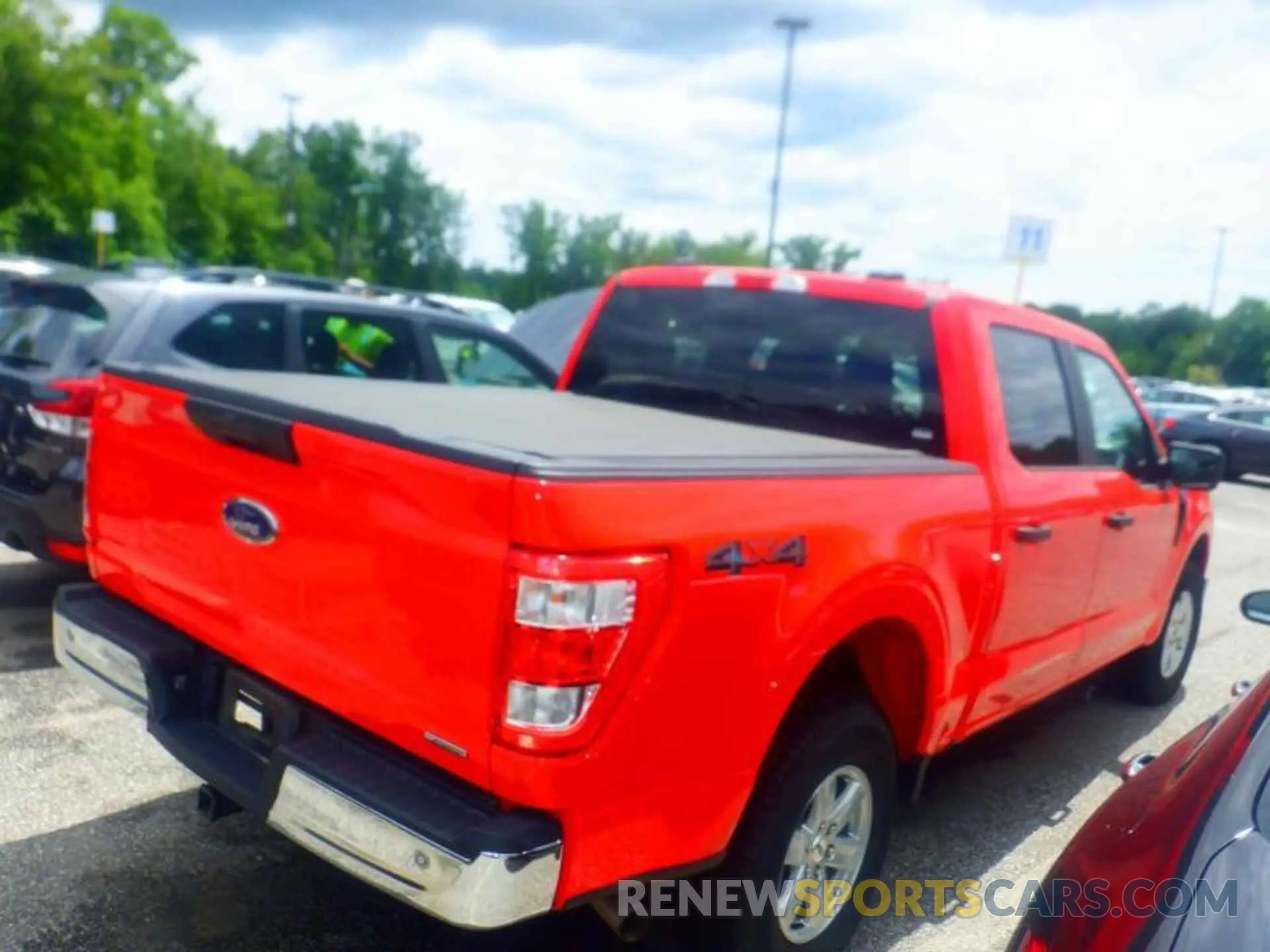 4 Photograph of a damaged car 1FTFW1E83MKE96063 FORD F150 2021