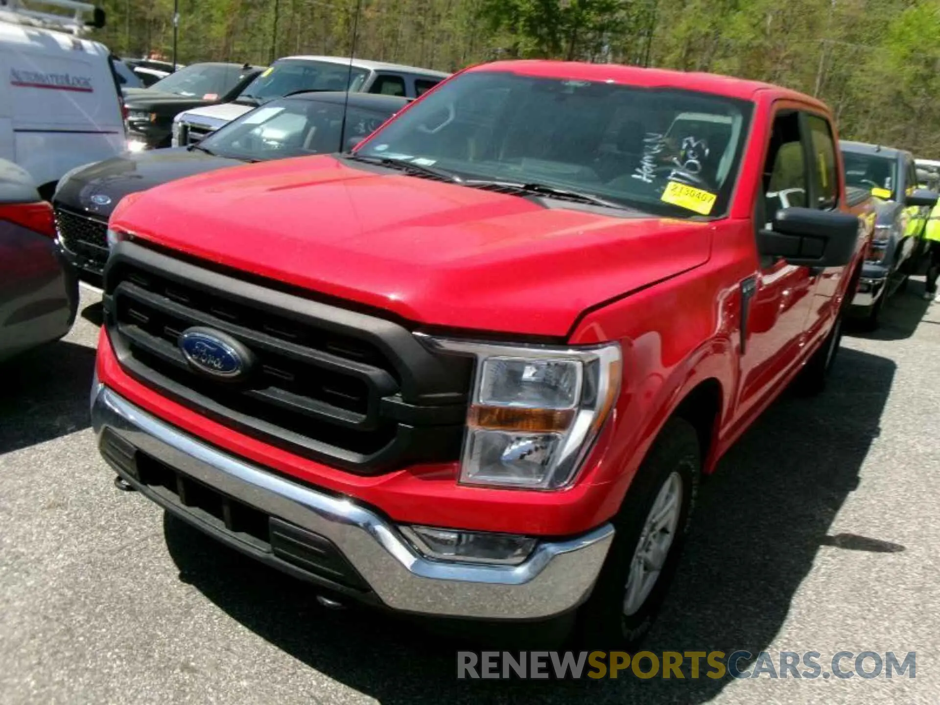 8 Photograph of a damaged car 1FTFW1E83MKF00953 FORD F150 2021