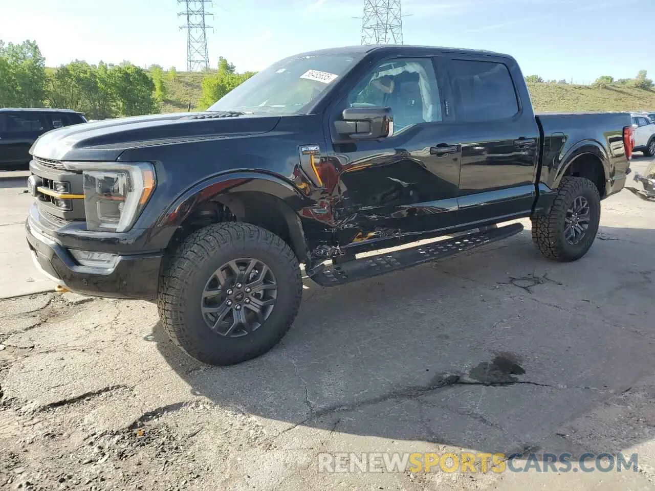 1 Photograph of a damaged car 1FTEW1E8XNFA82395 FORD F150 2022