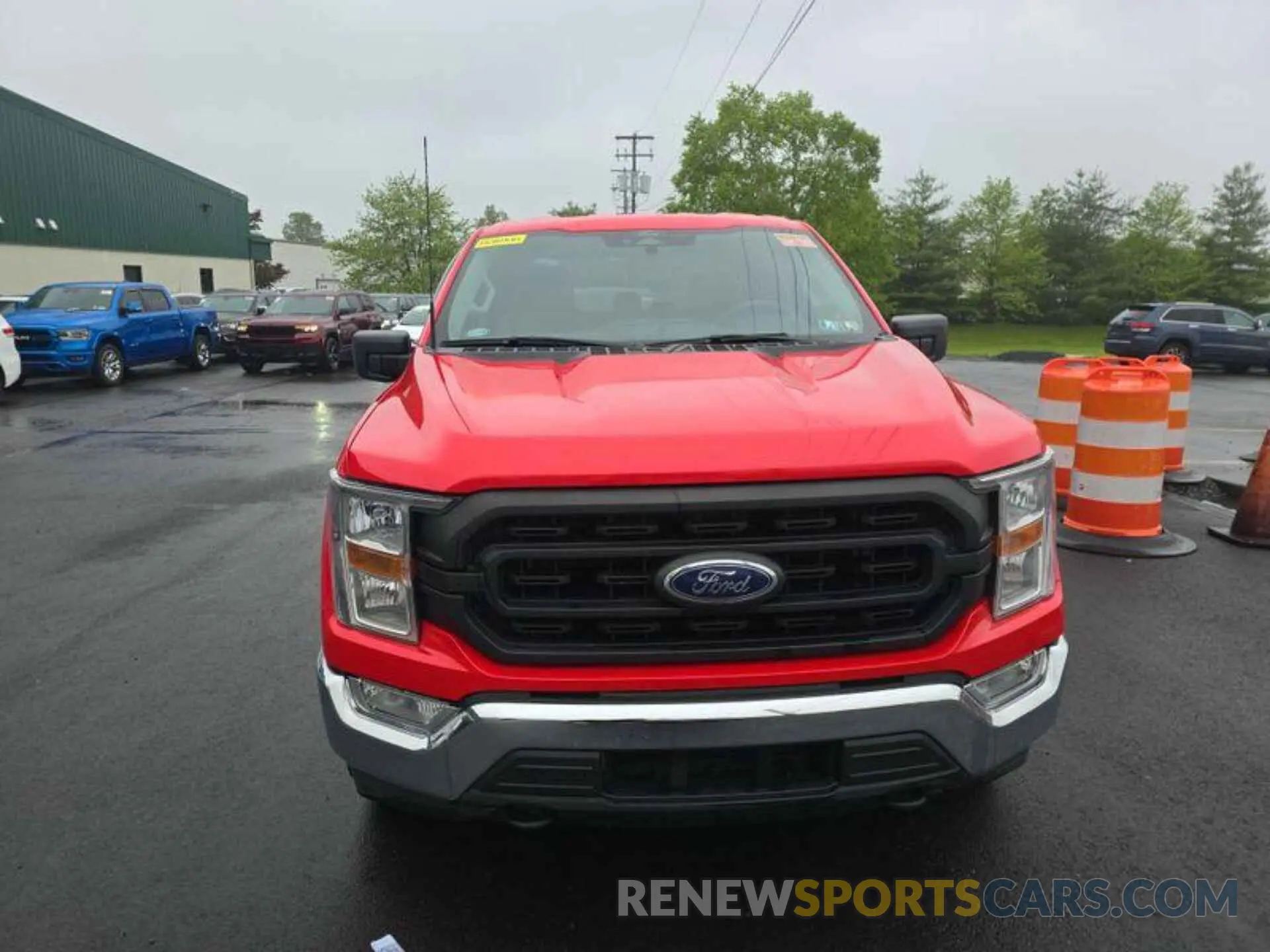 3 Photograph of a damaged car 1FTFW1E84NKE17677 FORD F150 2022