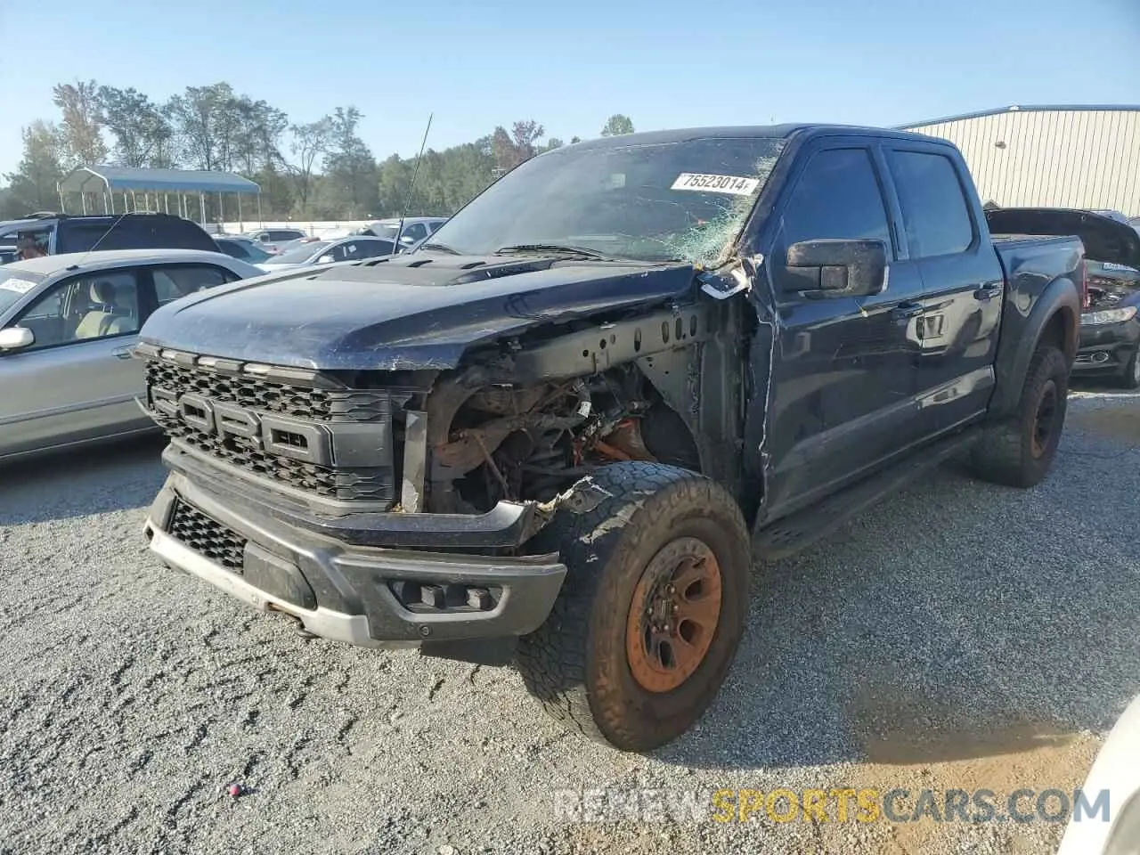 1 Photograph of a damaged car 1FTFW1RG4NFA84052 FORD F150 2022