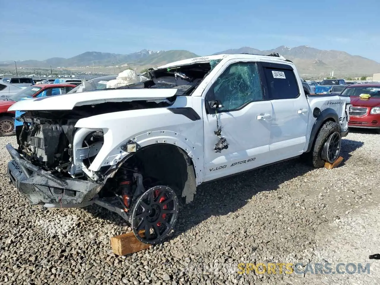 1 Photograph of a damaged car 1FTFW1RG7NFB01989 FORD F150 2022