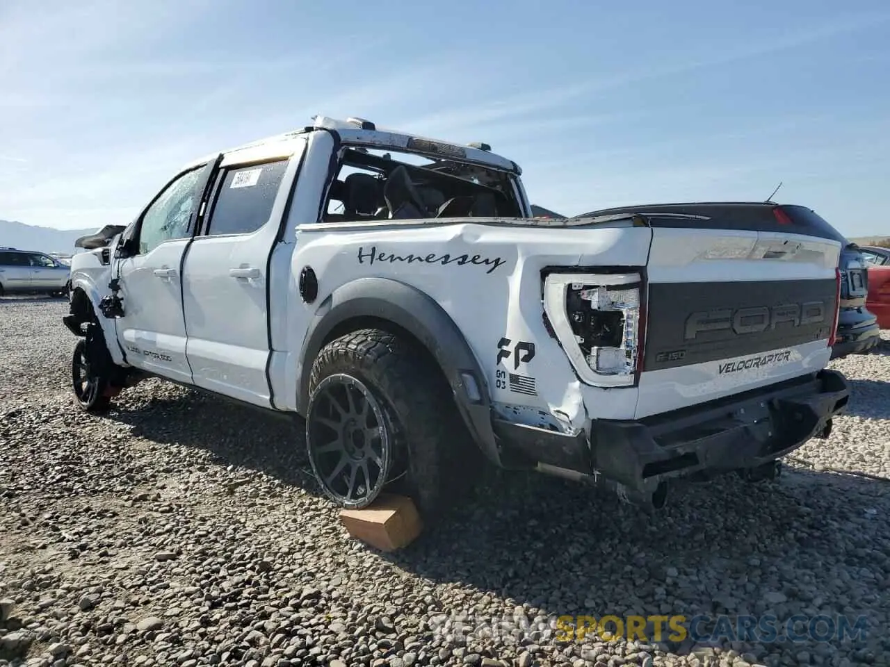 2 Photograph of a damaged car 1FTFW1RG7NFB01989 FORD F150 2022