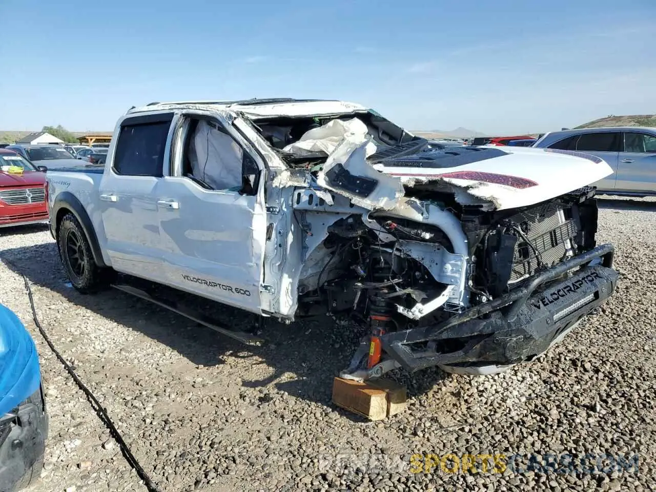 4 Photograph of a damaged car 1FTFW1RG7NFB01989 FORD F150 2022