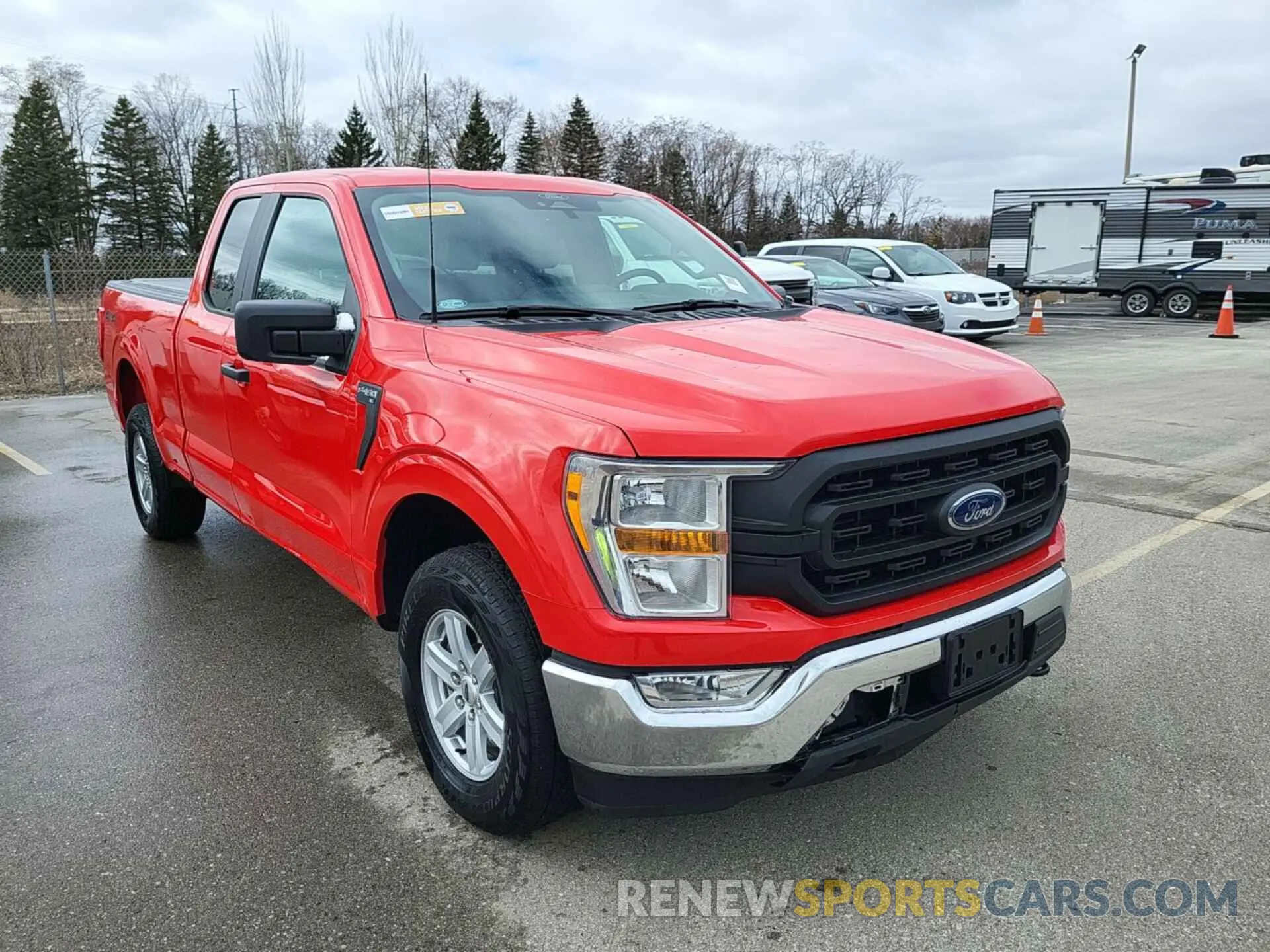 4 Фотография поврежденного автомобиля 1FTFX1E80NKE47384 FORD F150 2022