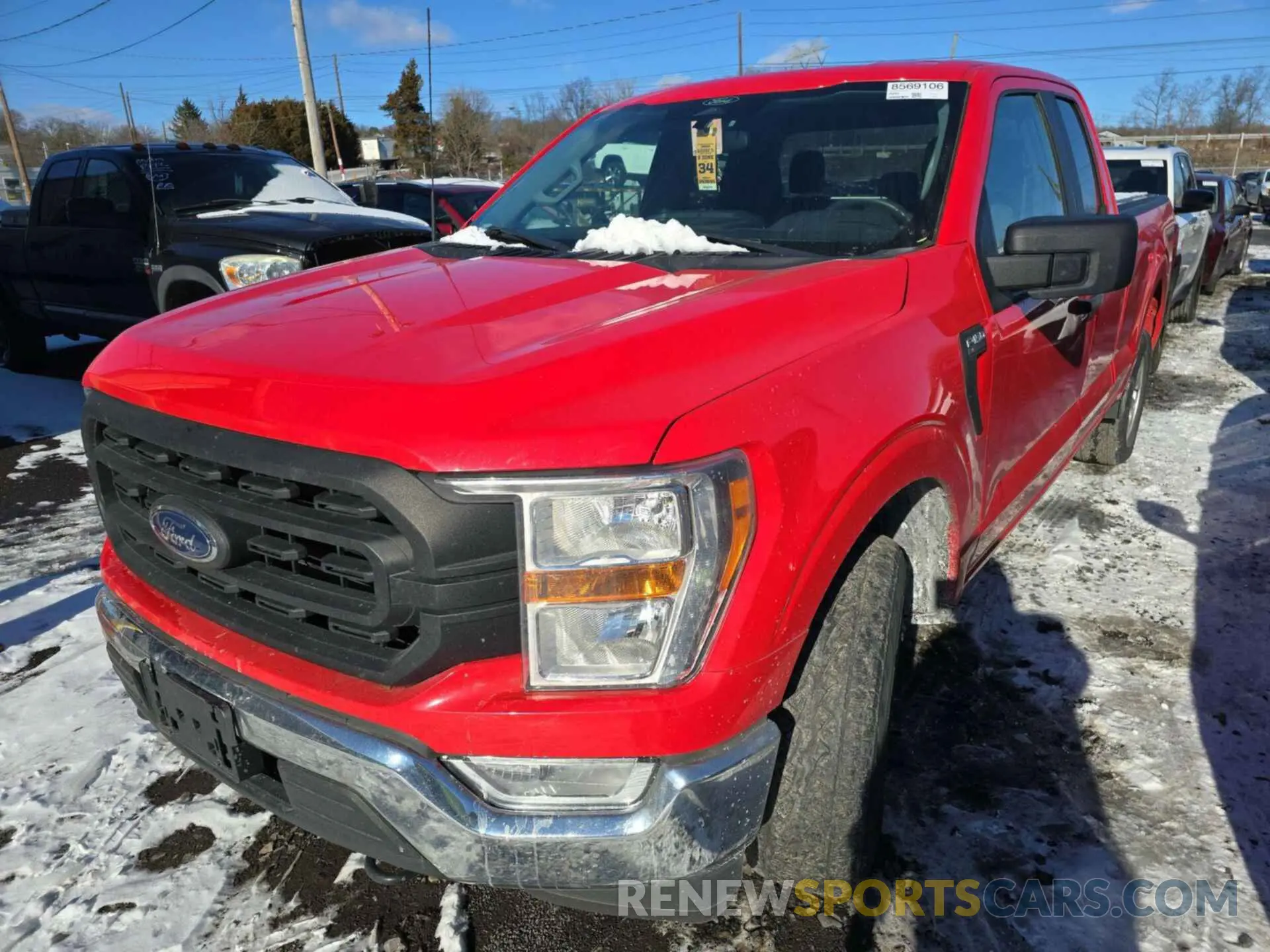 6 Photograph of a damaged car 1FTFX1E84NKE17613 FORD F150 2022