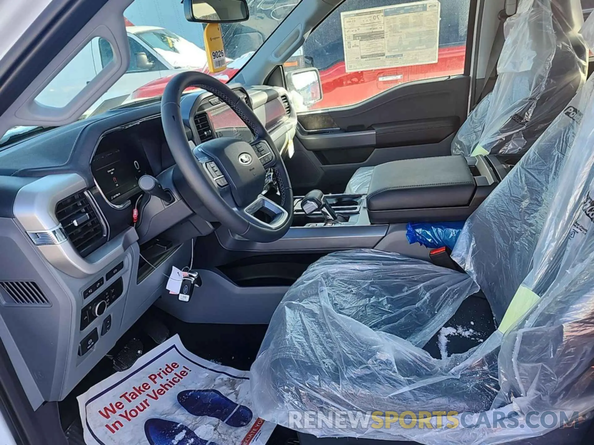 8 Photograph of a damaged car 1FT6W1EV1PWG31060 FORD F150 2023