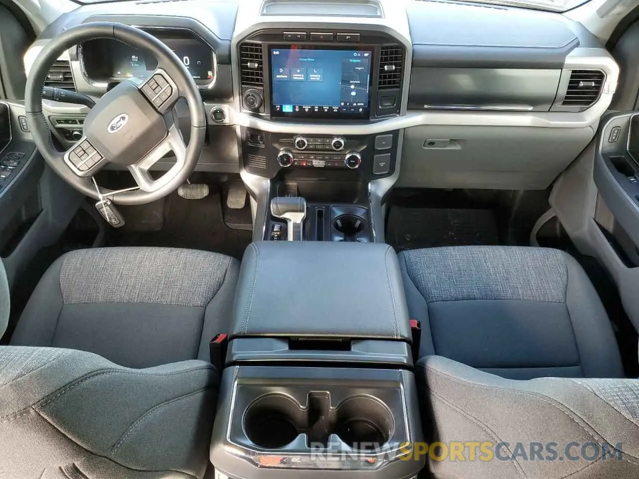 8 Фотография поврежденного автомобиля 1FT6W1EV6PWG39428 FORD F150 2023
