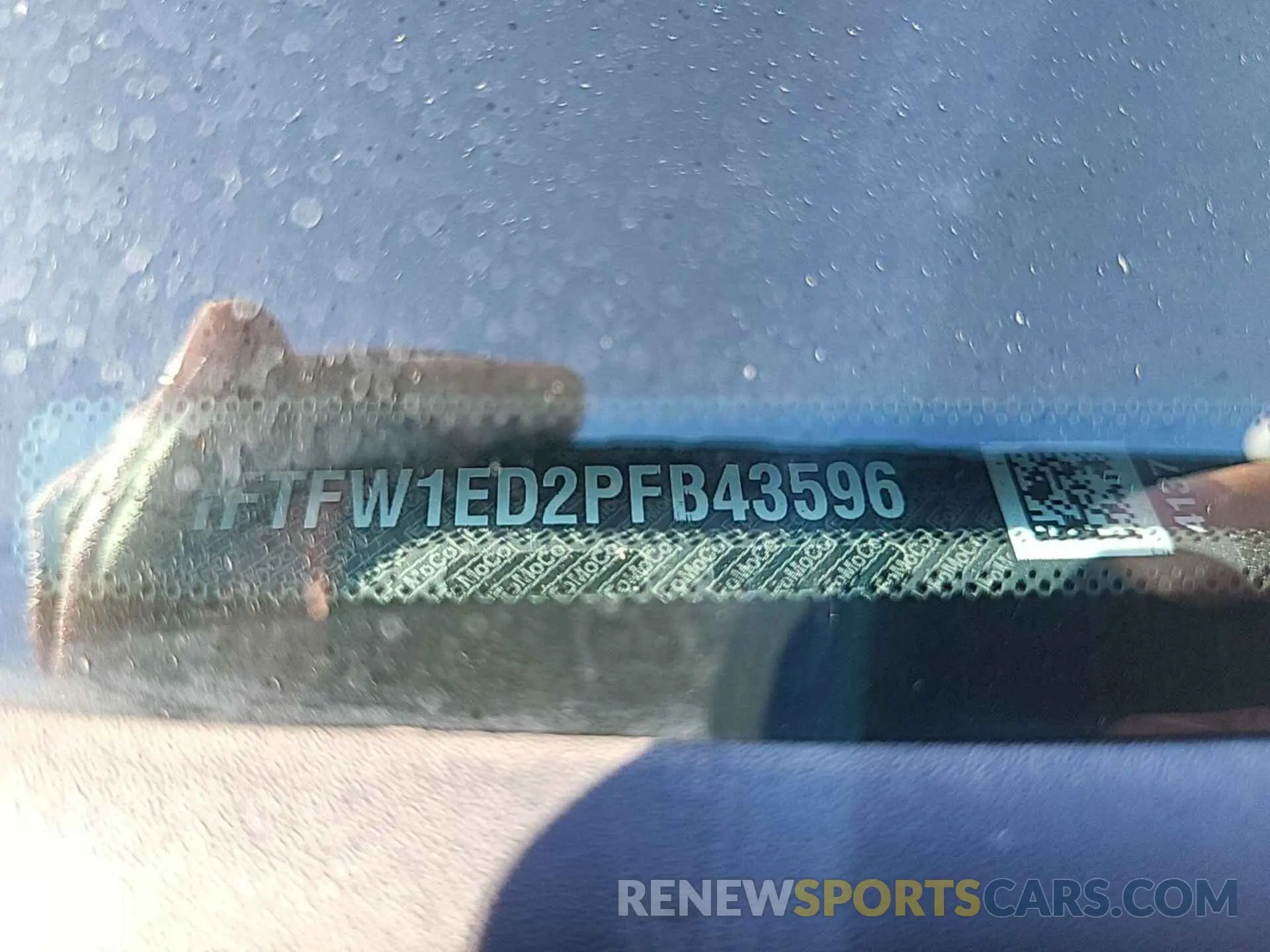 6 Фотография поврежденного автомобиля 1FTFW1ED2PFB43596 FORD F150 2023