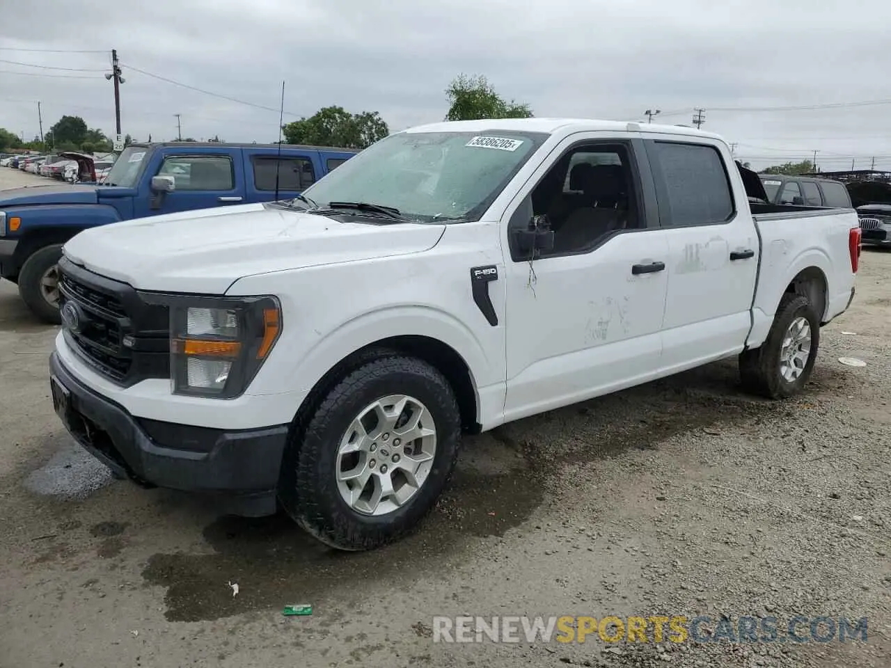 1 Фотография поврежденного автомобиля 1FTFW1P88PKF12601 FORD F150 2023