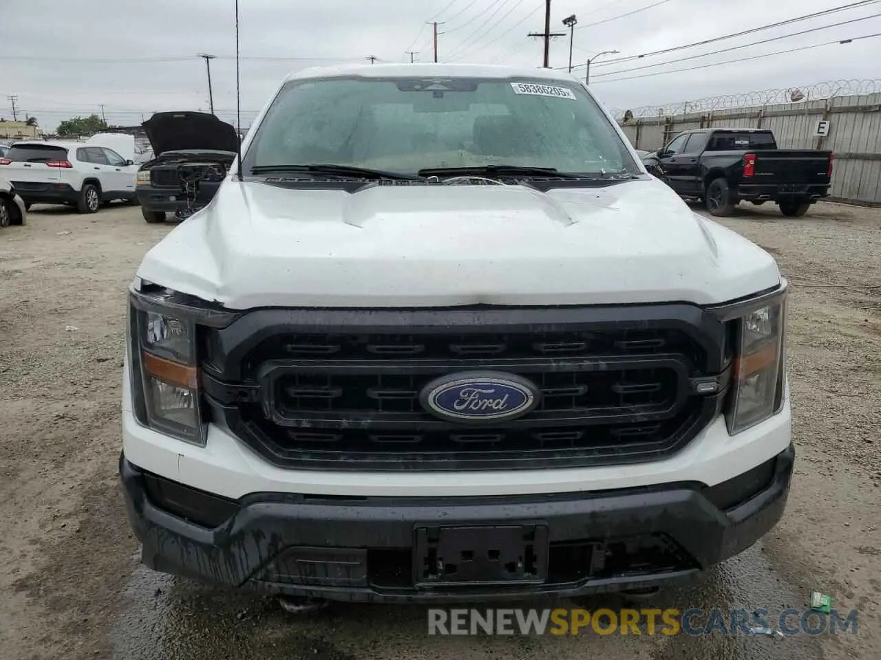 5 Фотография поврежденного автомобиля 1FTFW1P88PKF12601 FORD F150 2023