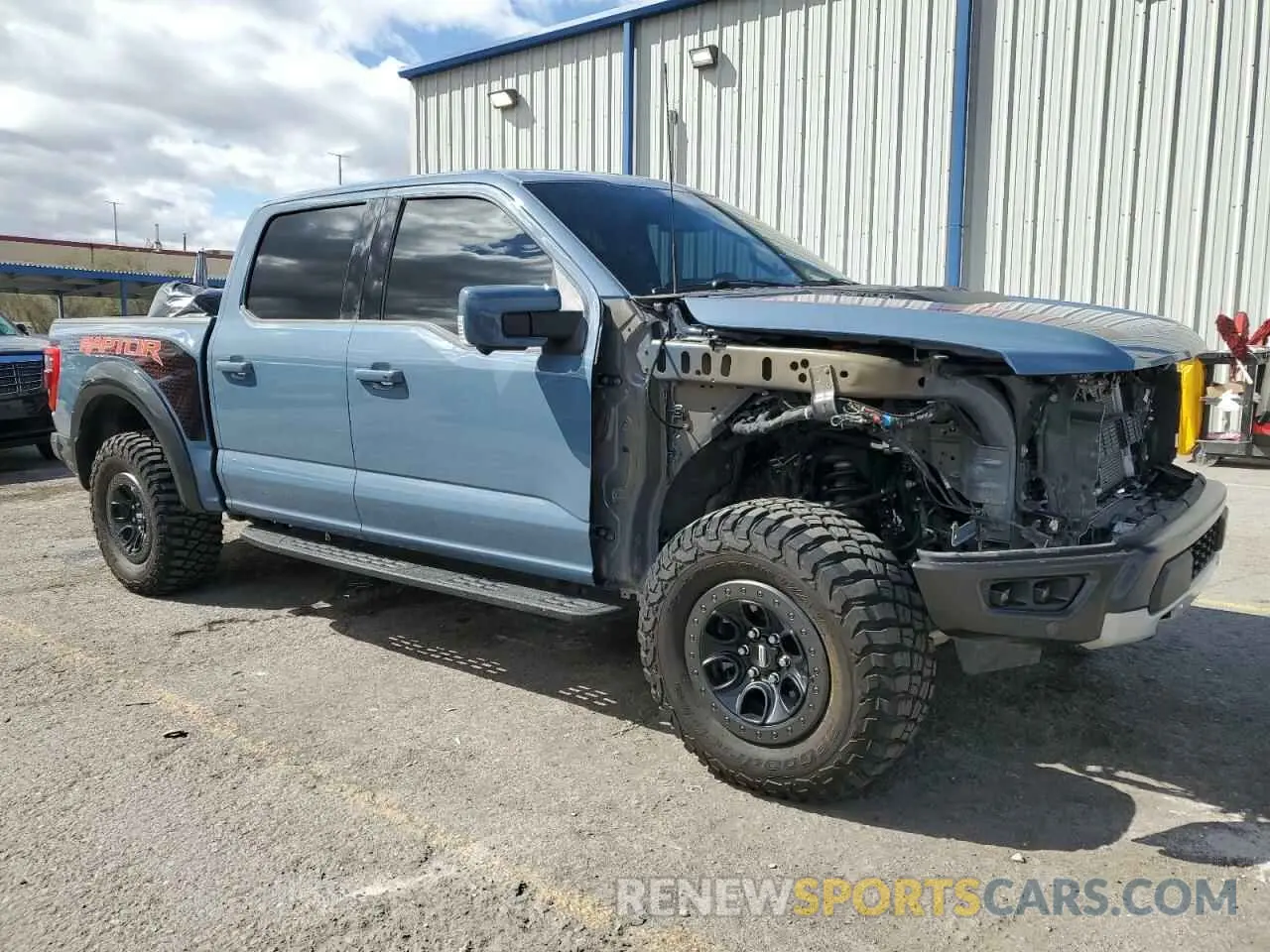 4 Фотография поврежденного автомобиля 1FTFW1RG2PFD16974 FORD F150 2023
