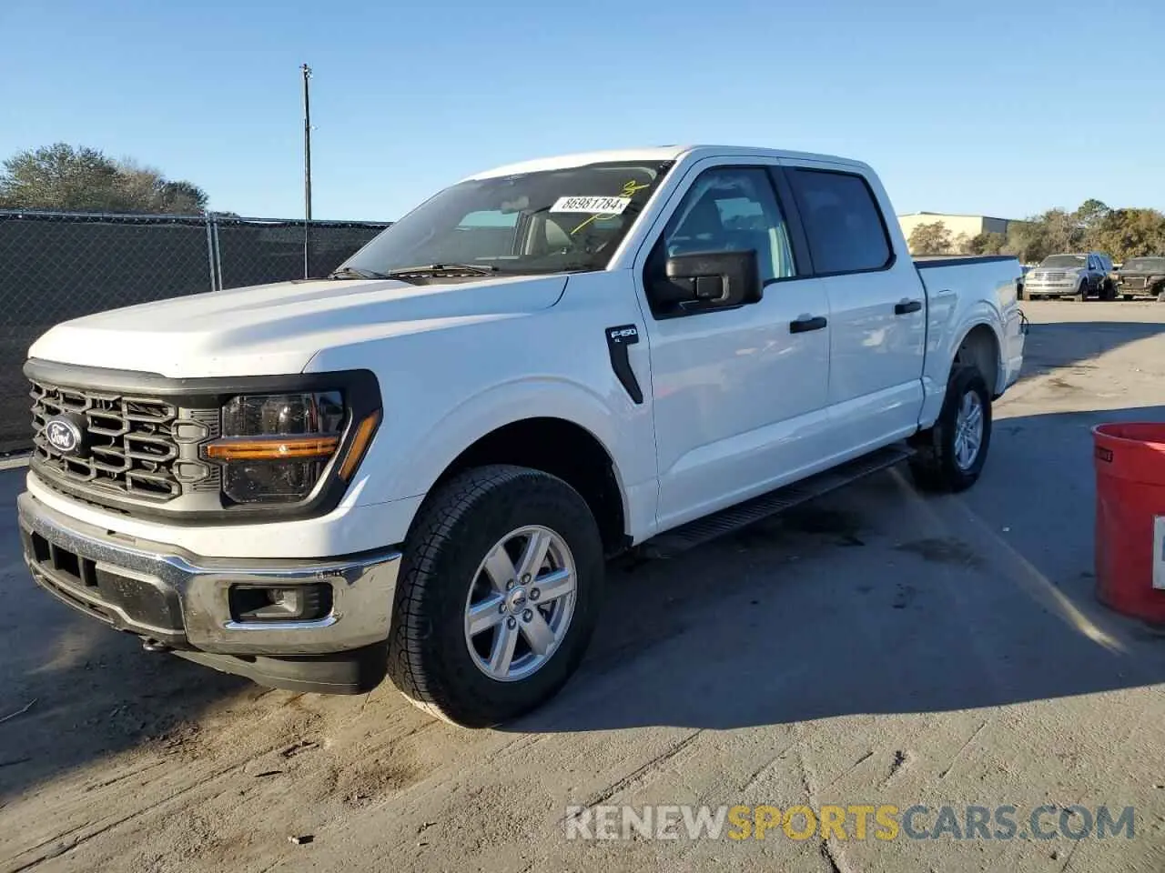 1 Фотография поврежденного автомобиля 1FTEW1LP6RKE37988 FORD F150 2024