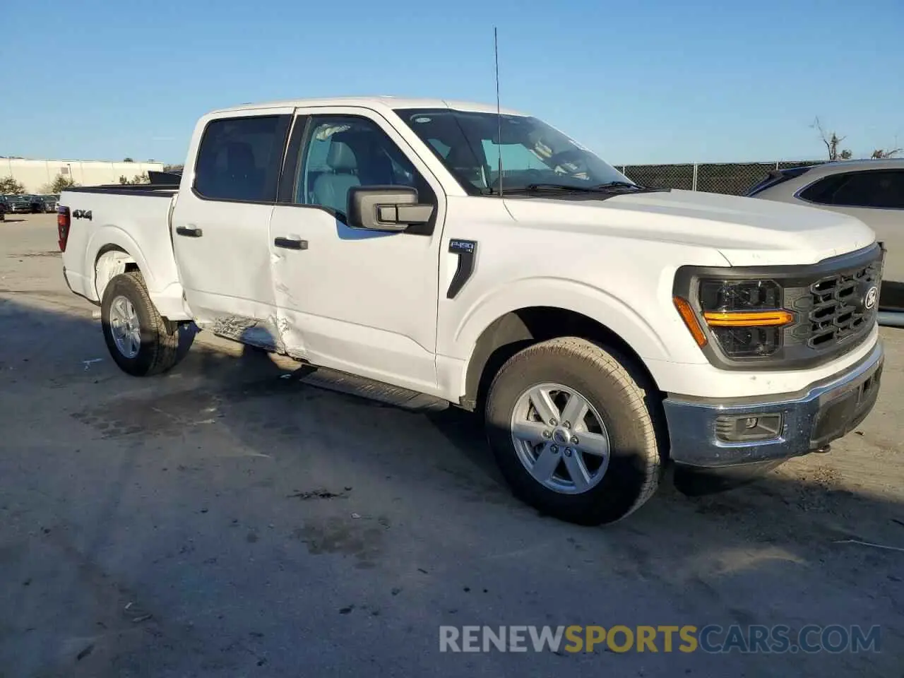 4 Фотография поврежденного автомобиля 1FTEW1LP6RKE37988 FORD F150 2024