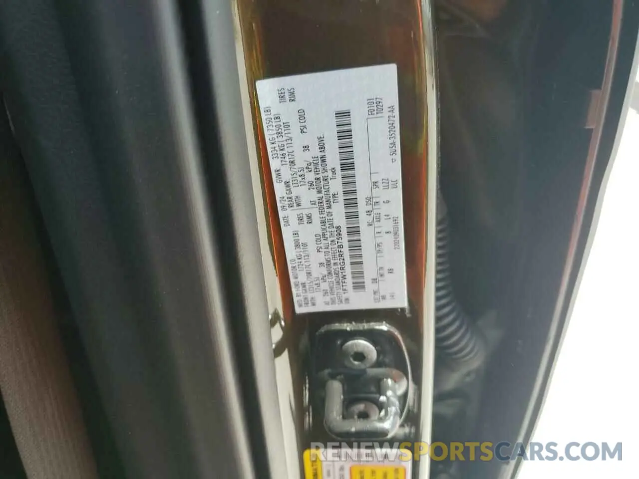 12 Photograph of a damaged car 1FTFW1RG2RFB75908 FORD F150 2024