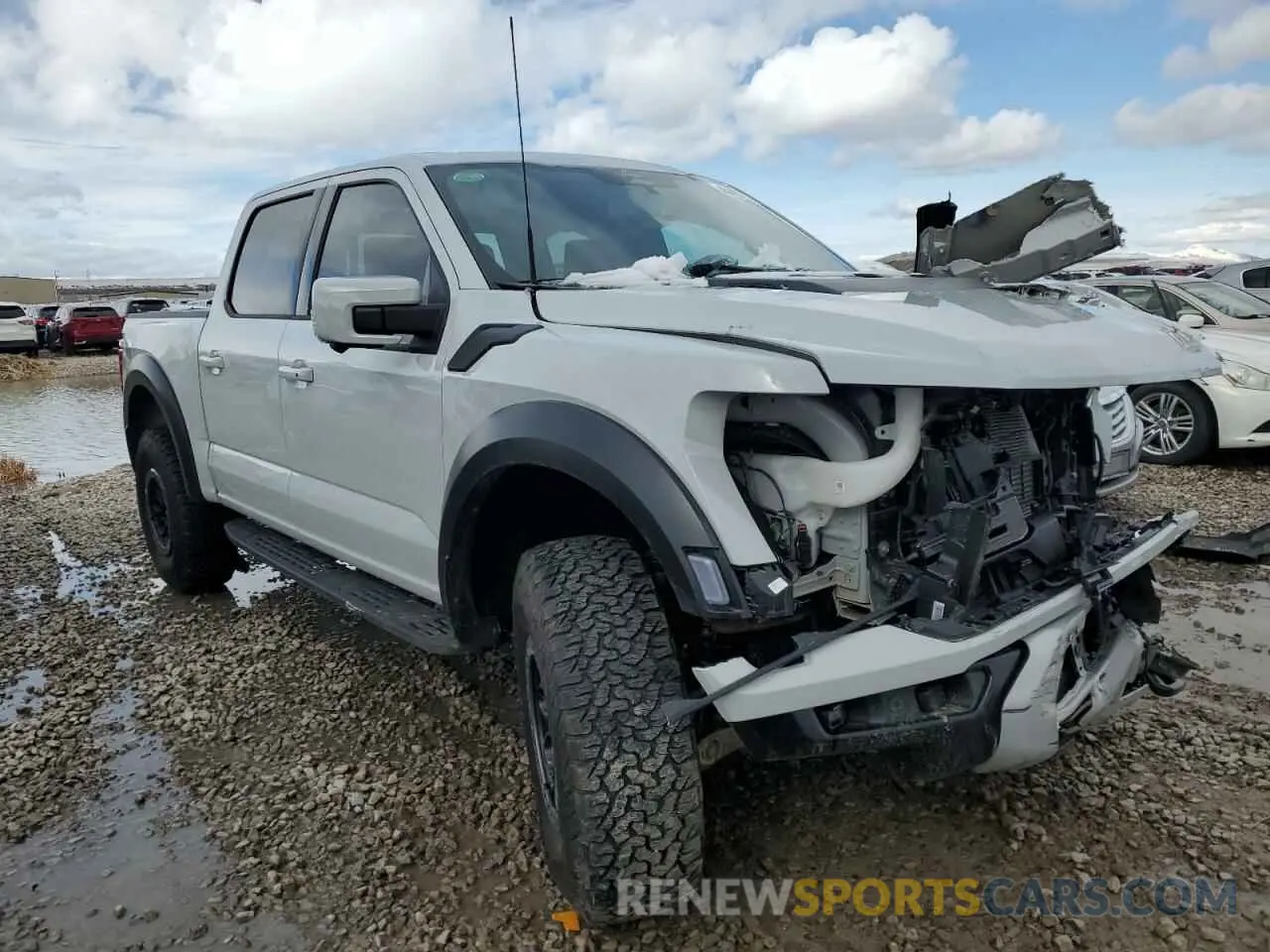 4 Фотография поврежденного автомобиля 1FTFW1RGXRFB06240 FORD F150 2024