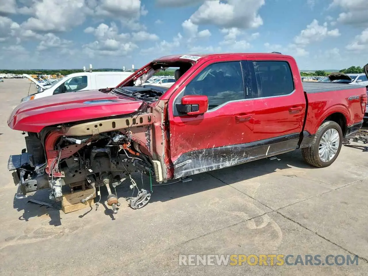 1 Photograph of a damaged car 1FTFW6LD7RFA38765 FORD F150 2024