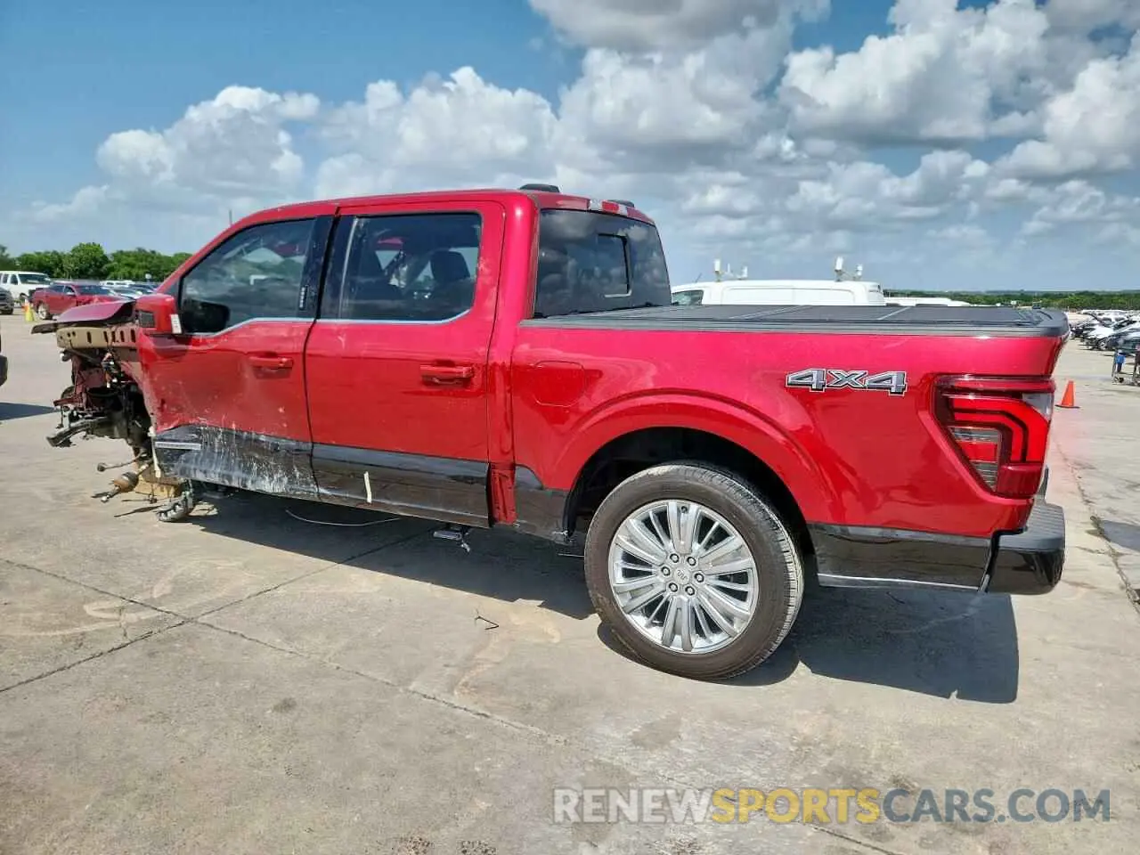2 Photograph of a damaged car 1FTFW6LD7RFA38765 FORD F150 2024